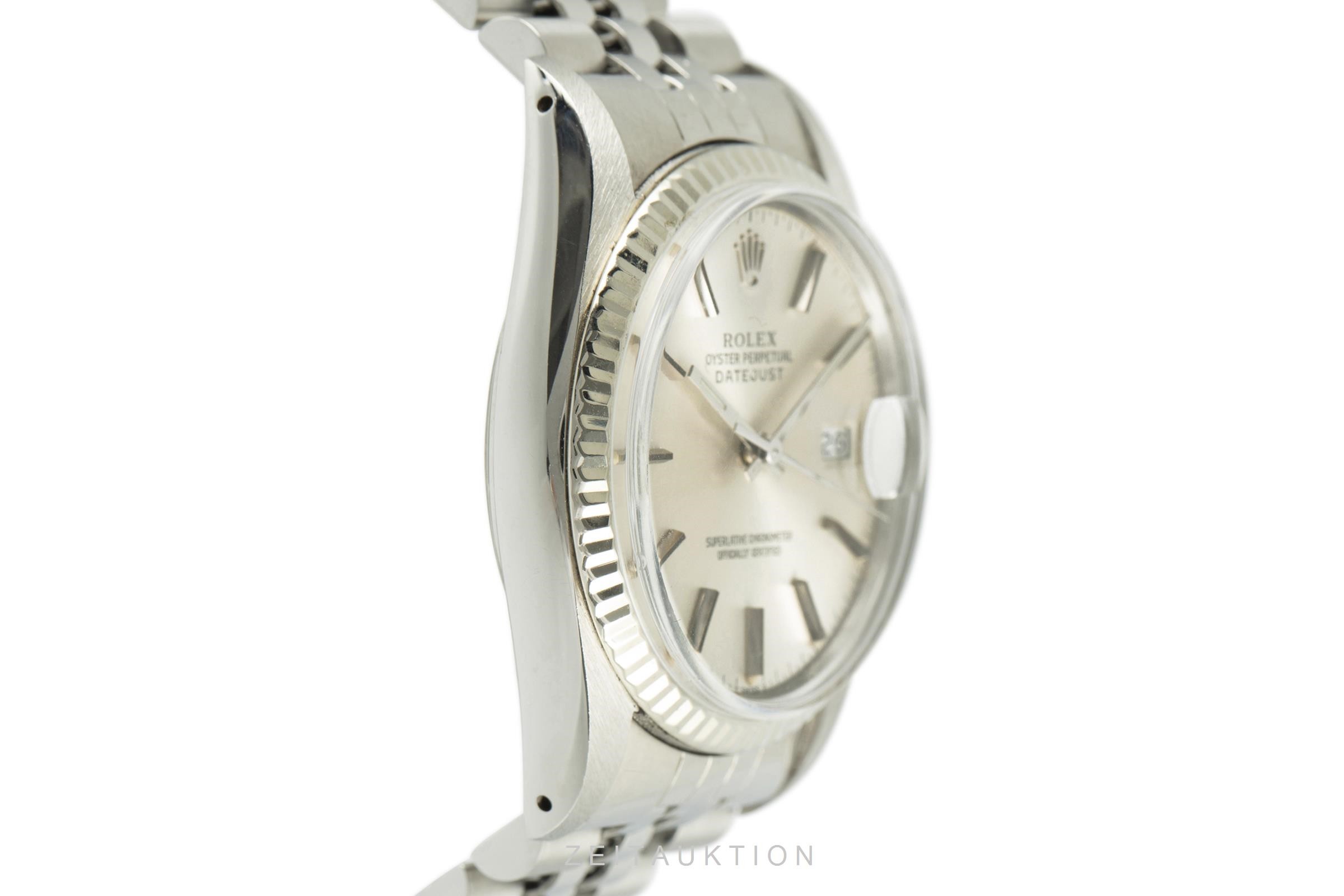 Rolex Datejust acier / or blanc automatique Kal. 3035 Ref. 16014  | Zeitauktion