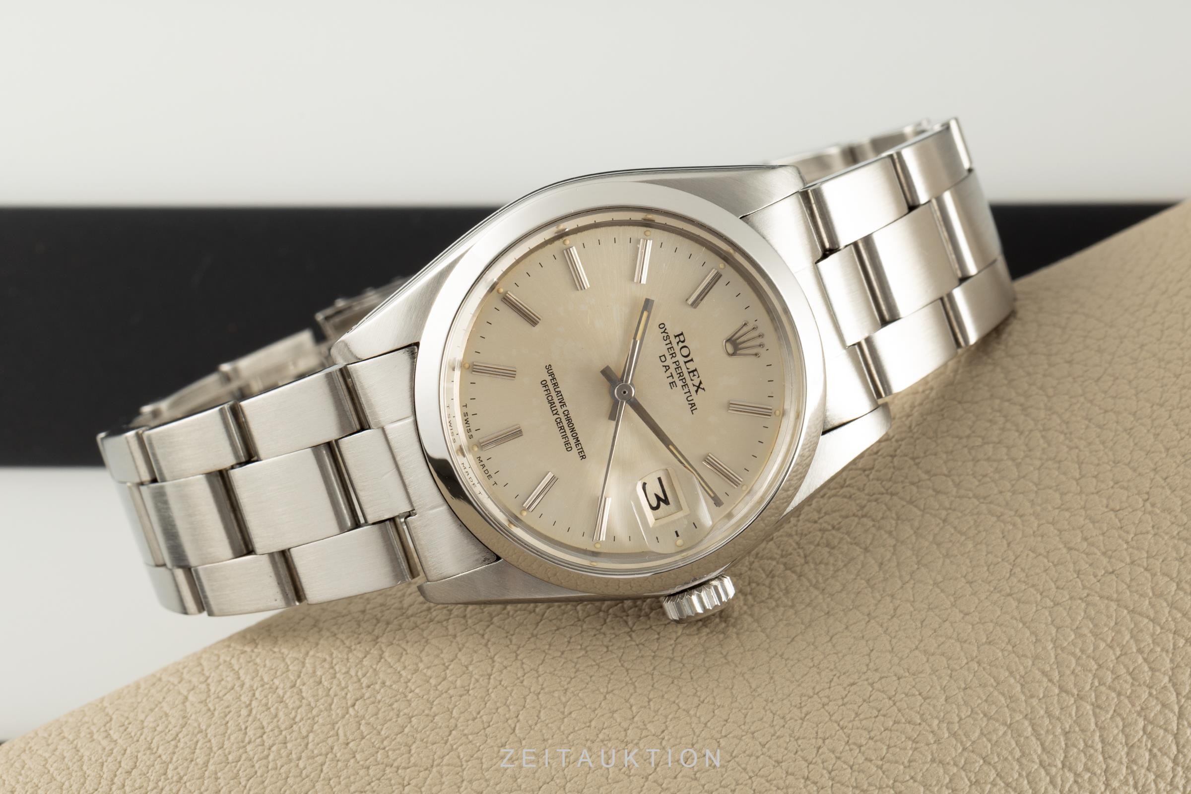 Rolex Date steel automatic Kal. 1570 Ref. 1500  | Zeitauktion