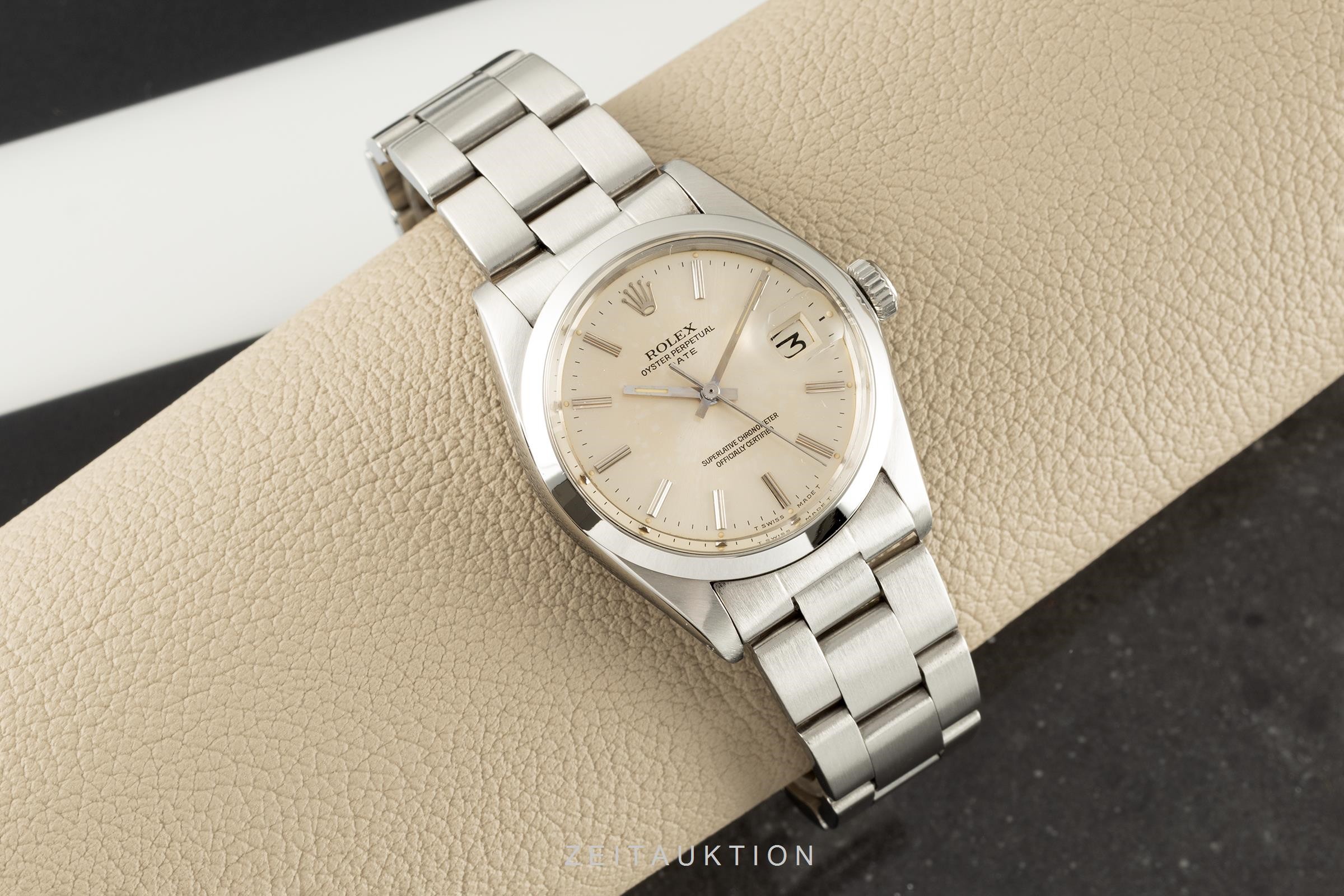 Rolex Date Stahl Automatik Kal. 1570 Ref. 1500  | Zeitauktion