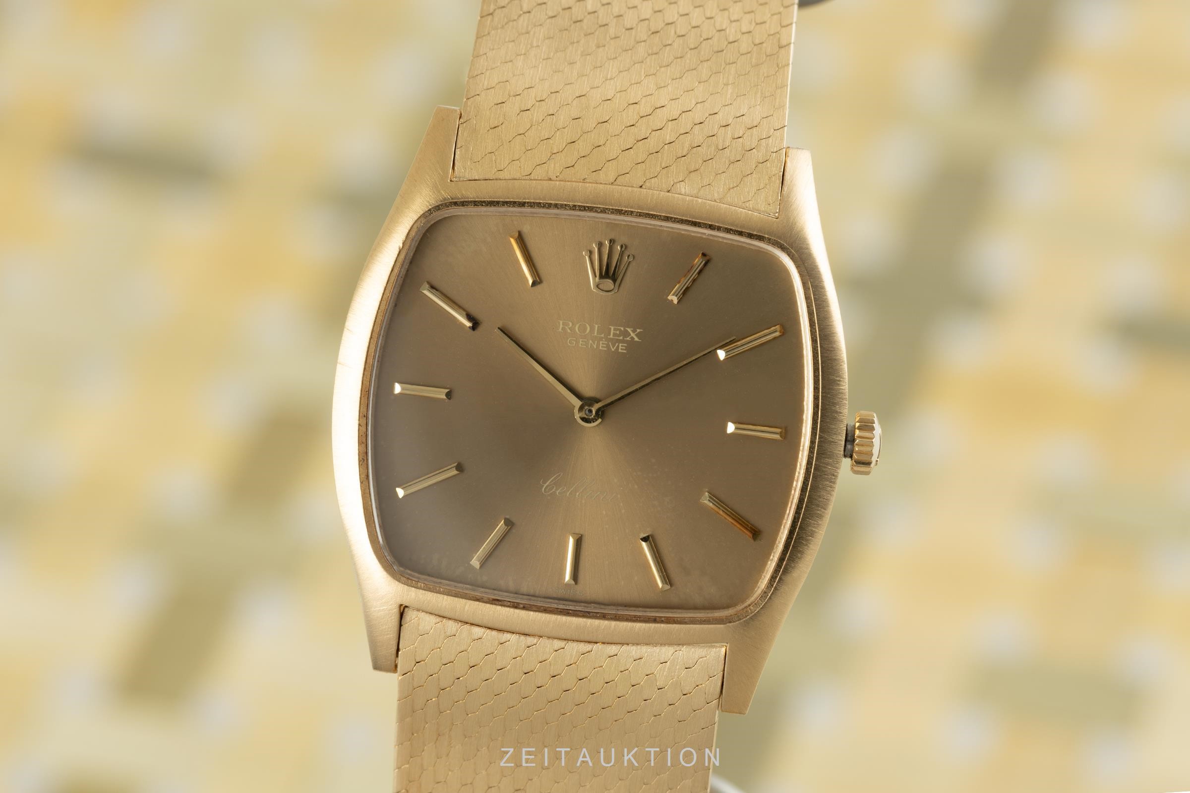 Rolex Cellini 18 ct gold manual winding Kal. 1600 Ref. 3805  | Zeitauktion