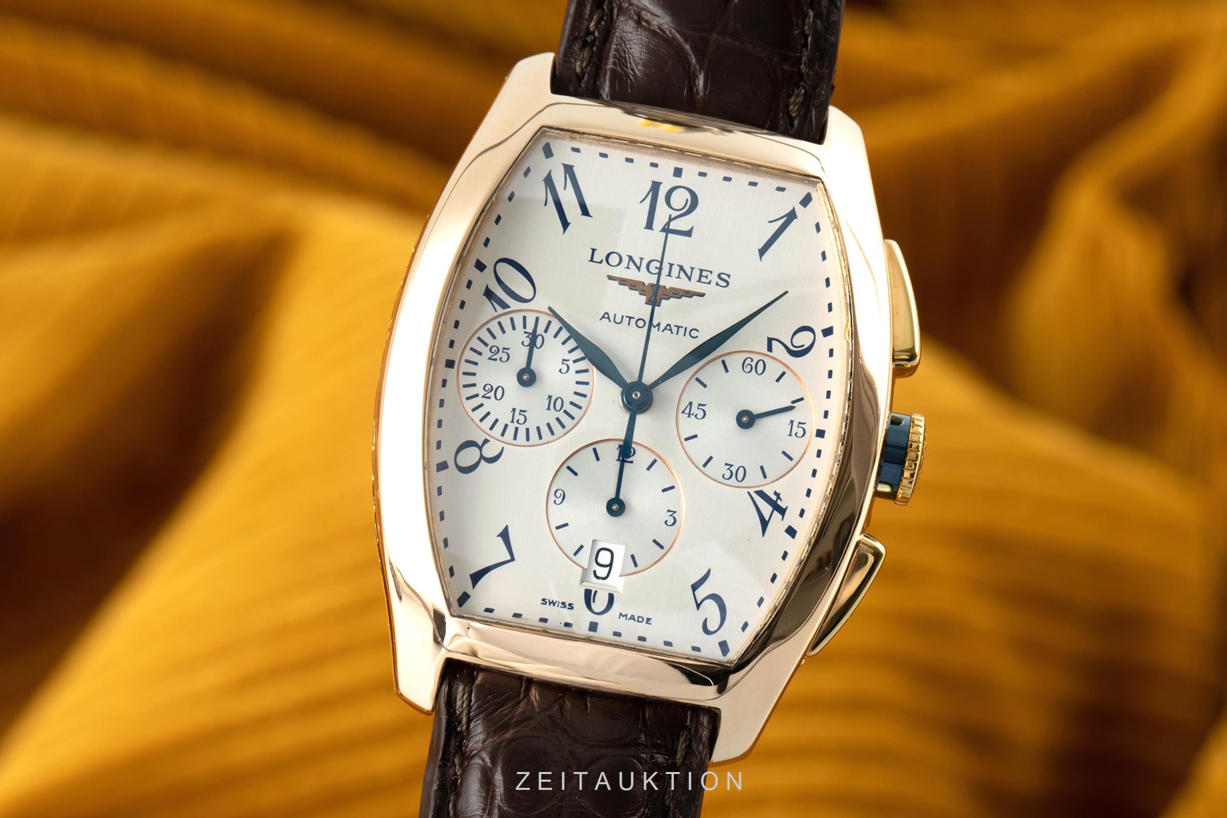 Longines Vasco Da Gama cronografo oro rosso 18 ct automatismo Kal. L 650.2 Ref. 7992/650 LIMITED EDITION | Zeitauktion