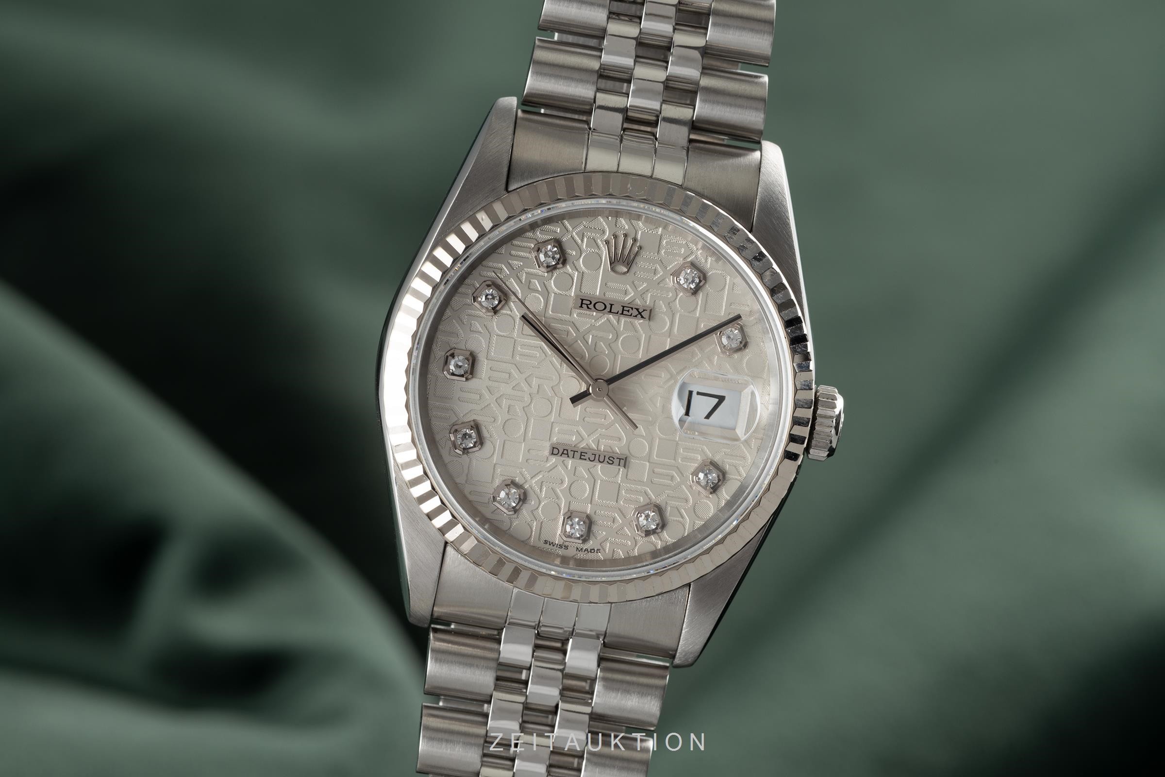 Rolex Datejust steel / white gold automatic Kal. 3135 Ref. 16234  | Zeitauktion