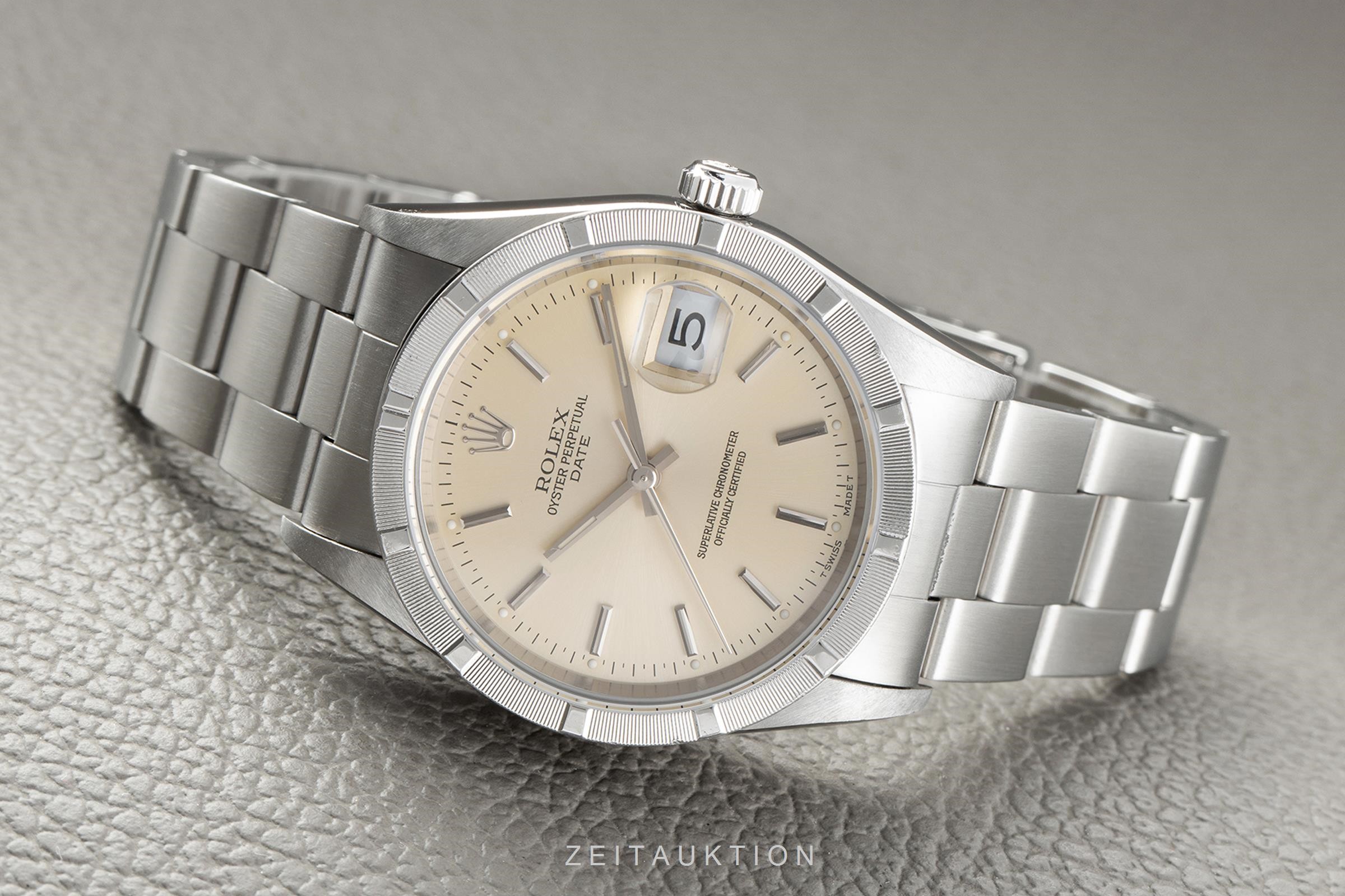 Rolex Date Stahl Automatik Kal. 3135 Ref. 15210  | Zeitauktion