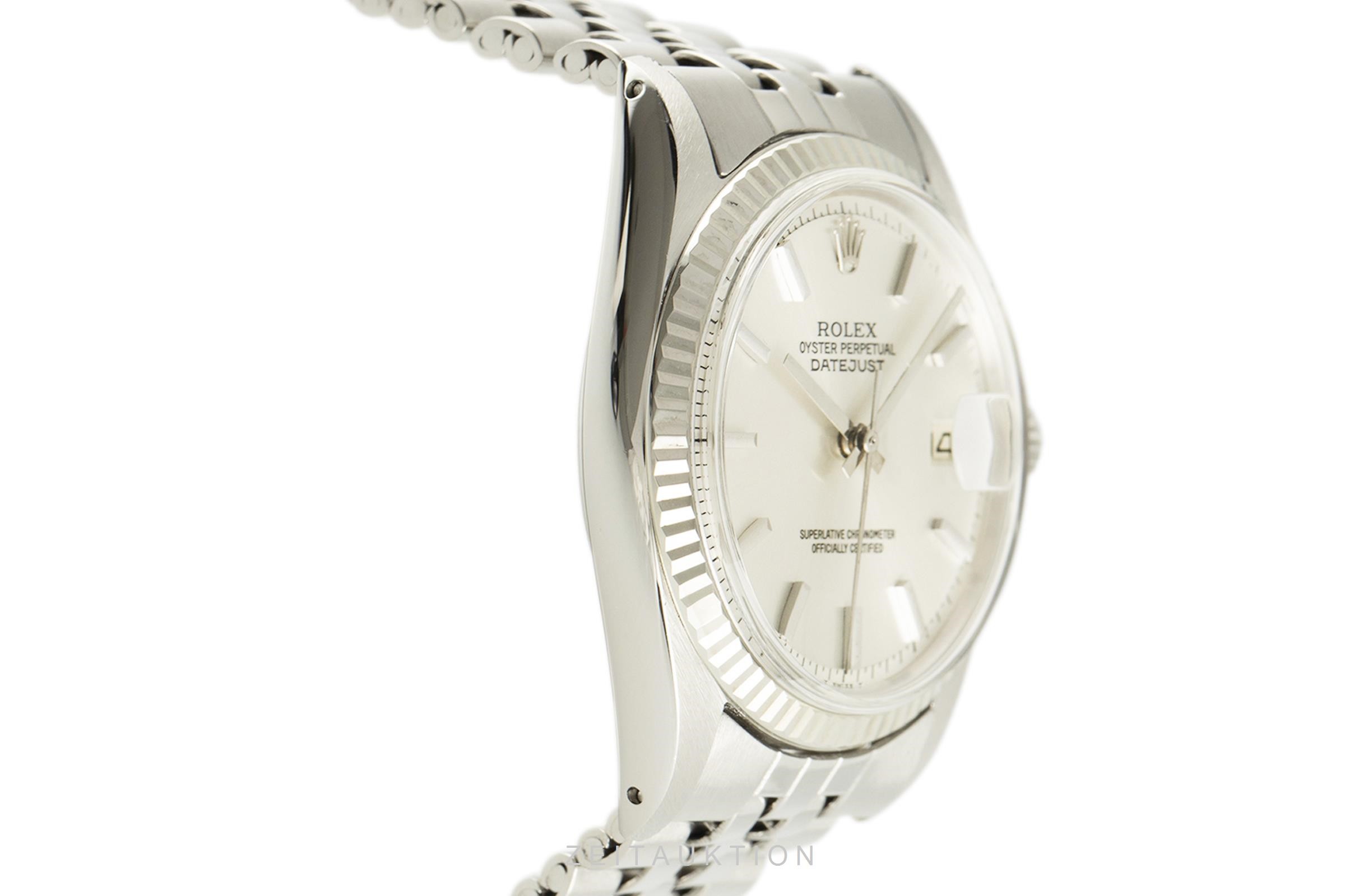 Rolex Datejust acier / or blanc automatique Kal. 1570 Ref. 1601  | Zeitauktion