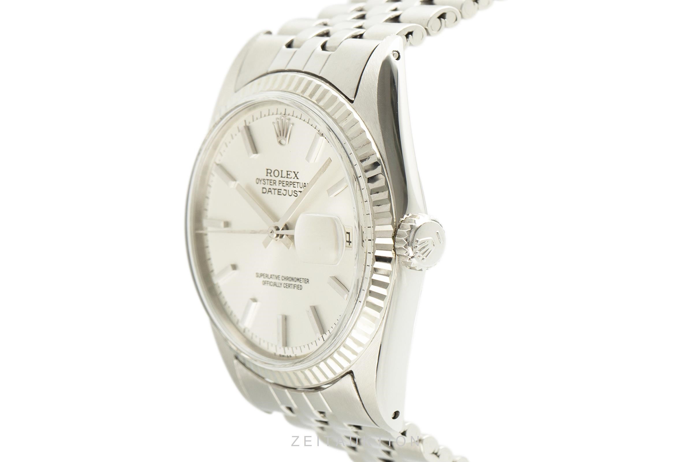 Rolex Datejust steel / white gold automatic Kal. 1570 Ref. 1601  | Zeitauktion