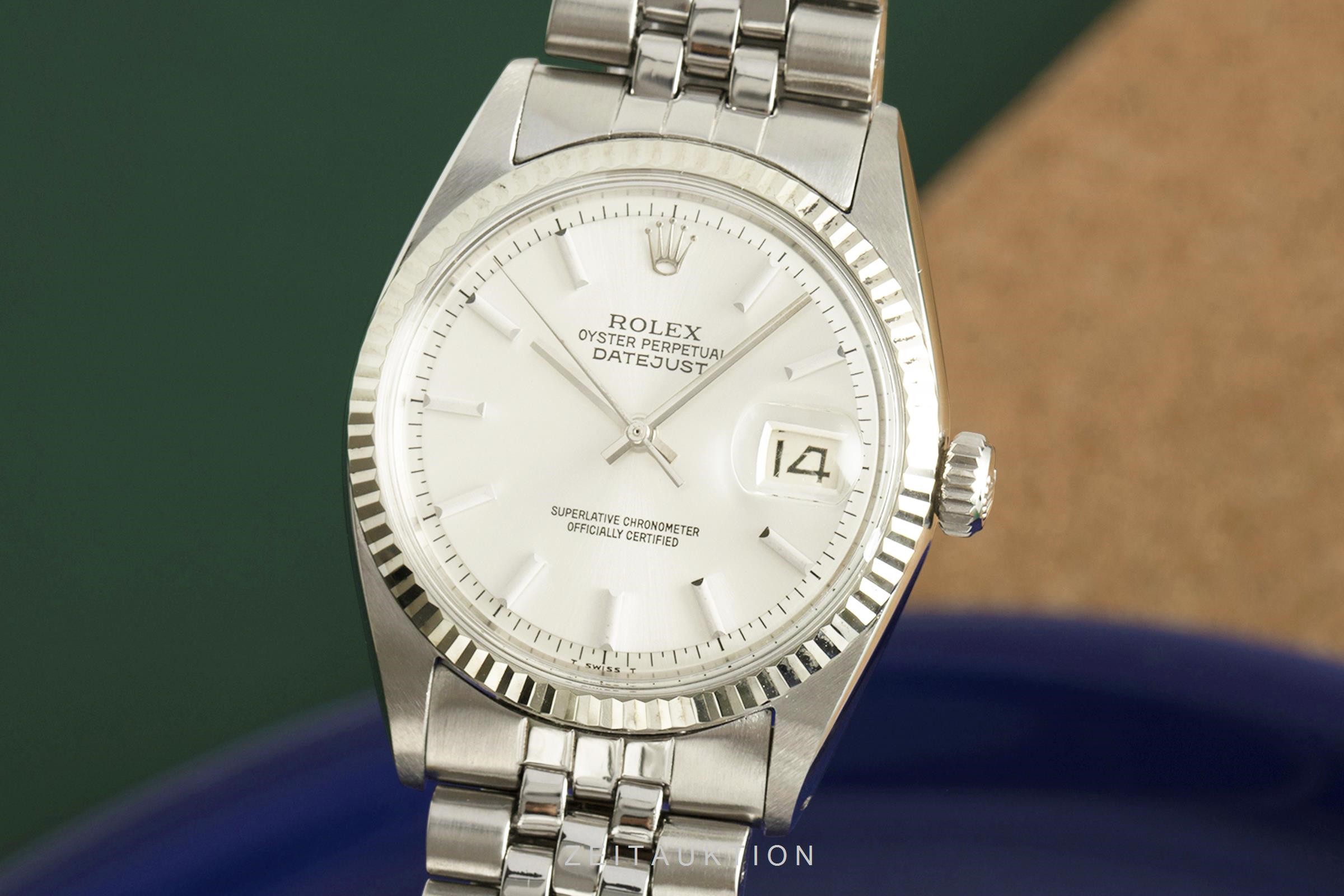 Rolex Datejust steel / white gold automatic Kal. 1570 Ref. 1601  | Zeitauktion