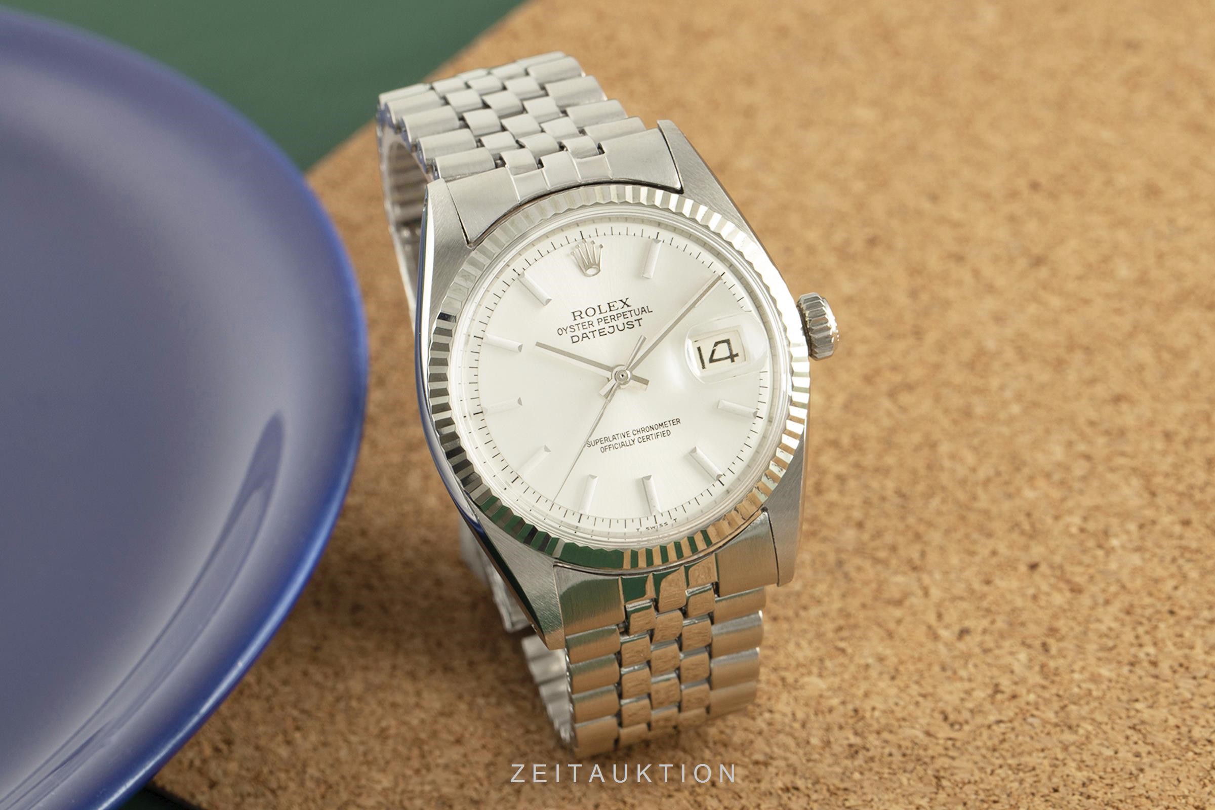 Rolex Datejust acier / or blanc automatique Kal. 1570 Ref. 1601  | Zeitauktion