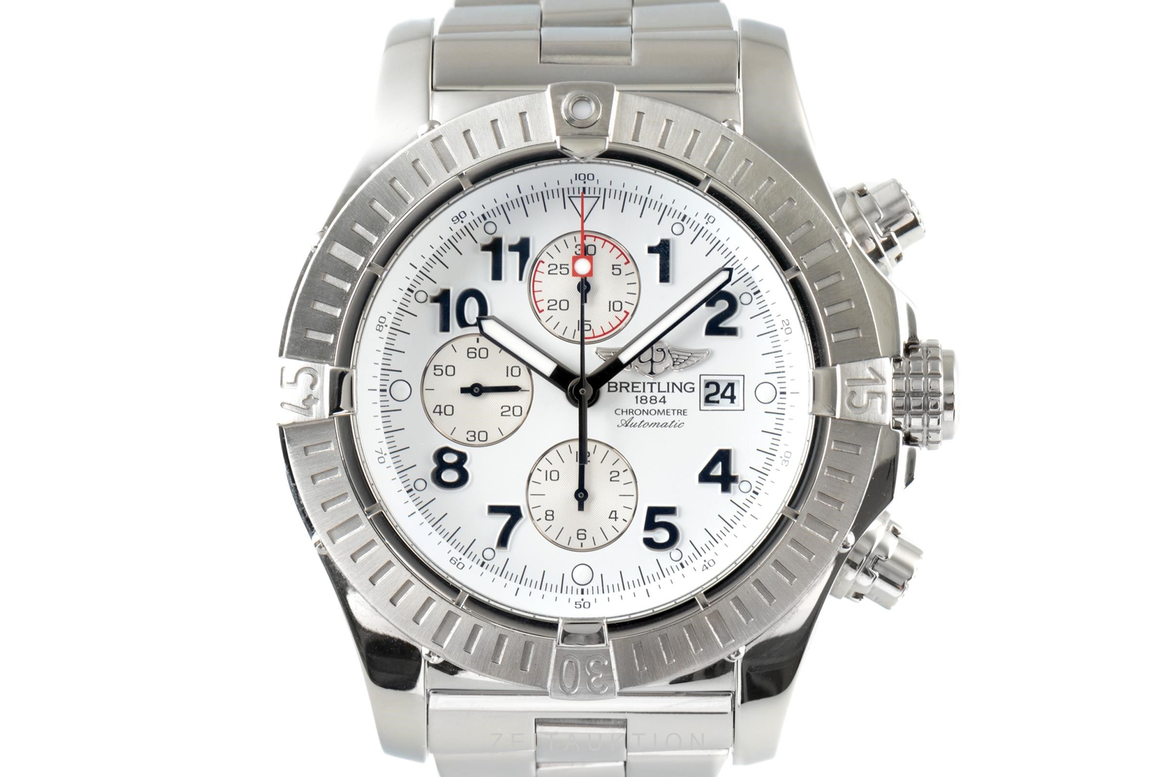 breitling avenger white dial