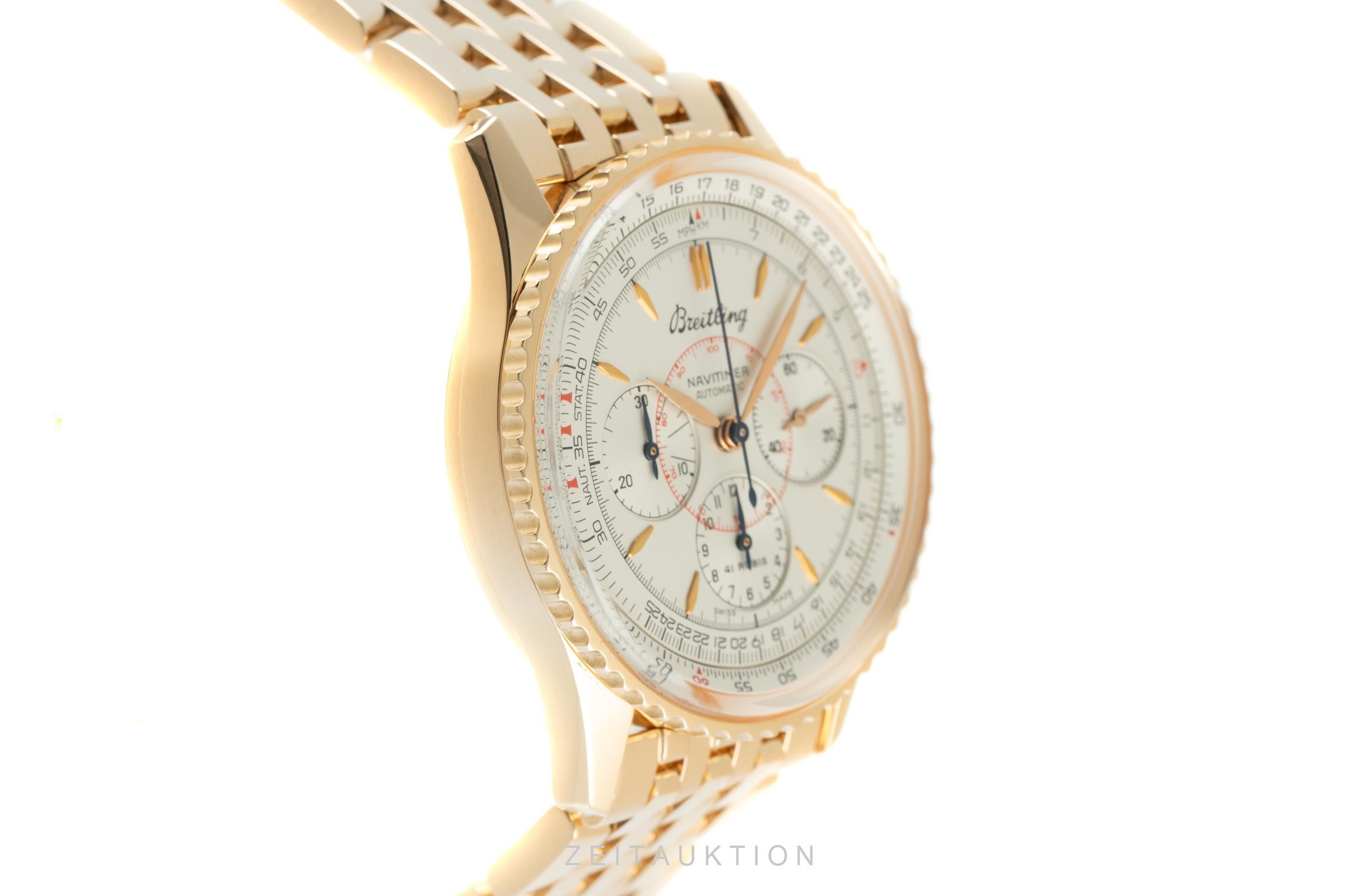 Breitling Navitimer Chronograph 18k Rotgold Automatik Kal. B30 Ref. H30030.1  | Zeitauktion