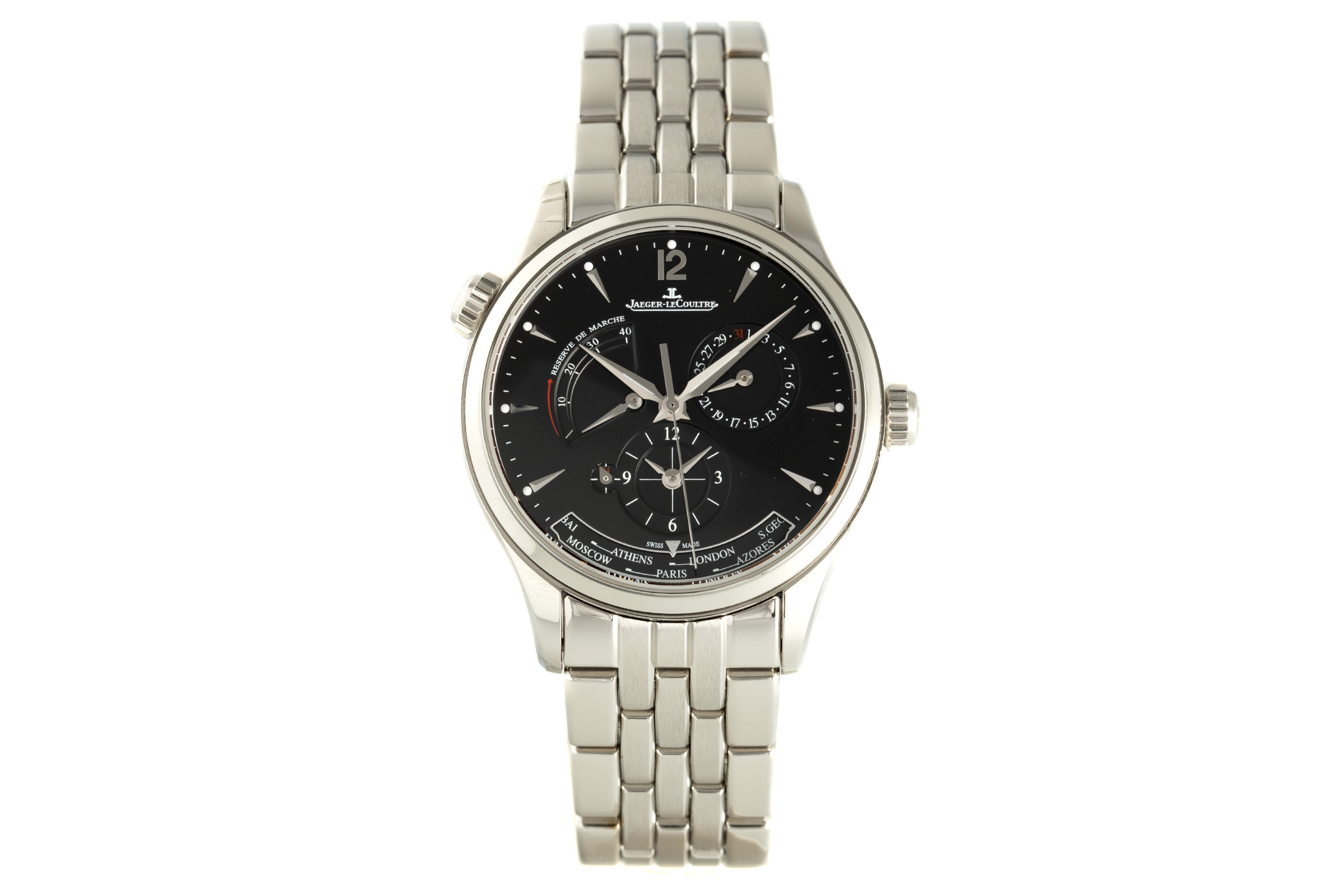 Jaeger LeCoultre Master Geographic steel automatic Kal. 939 1 Ref. Q1428171 176.8.29.S 2106643