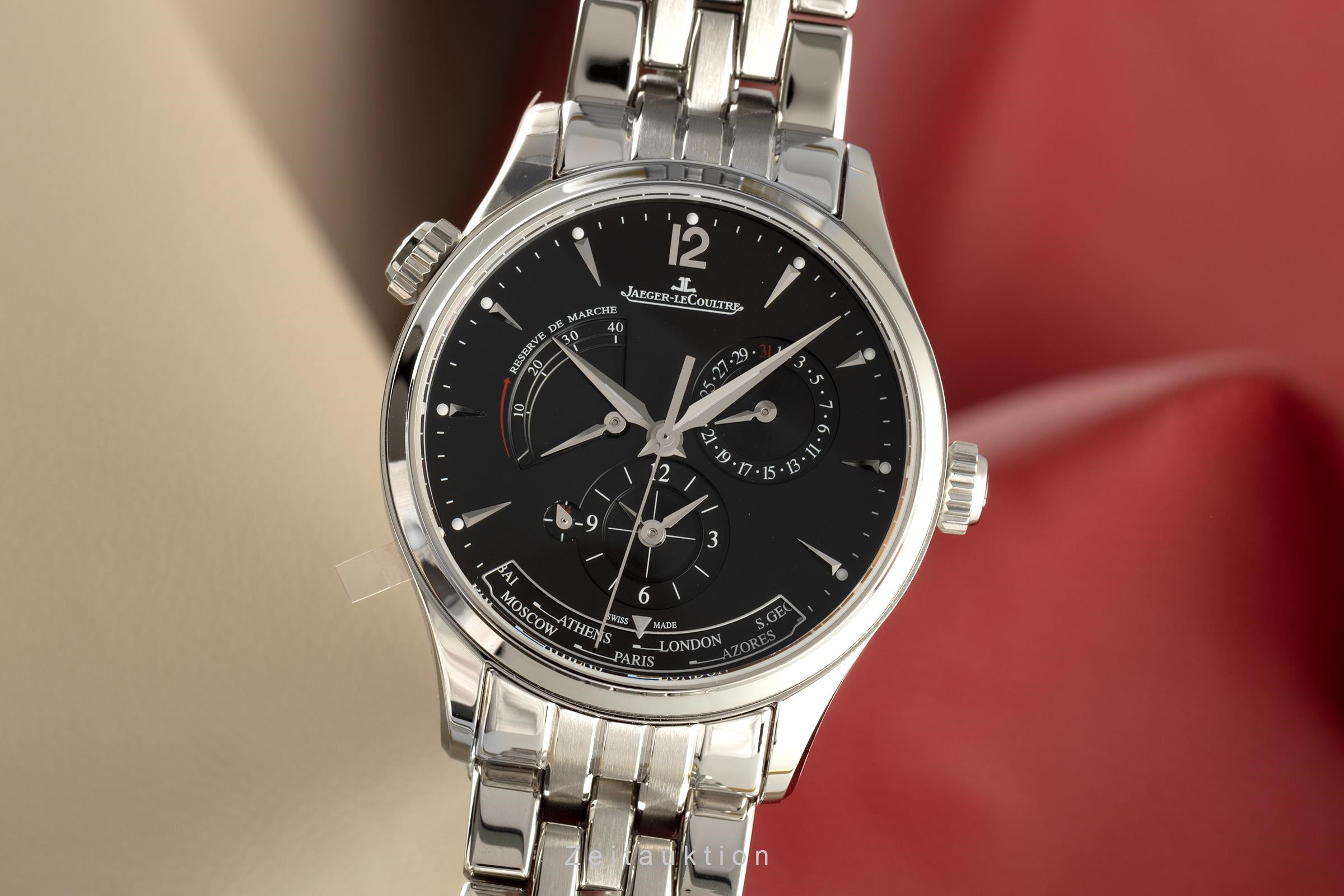 Jaeger LeCoultre Master Geographic steel automatic Kal. 939 1 Ref. Q1428171 176.8.29.S 2106643