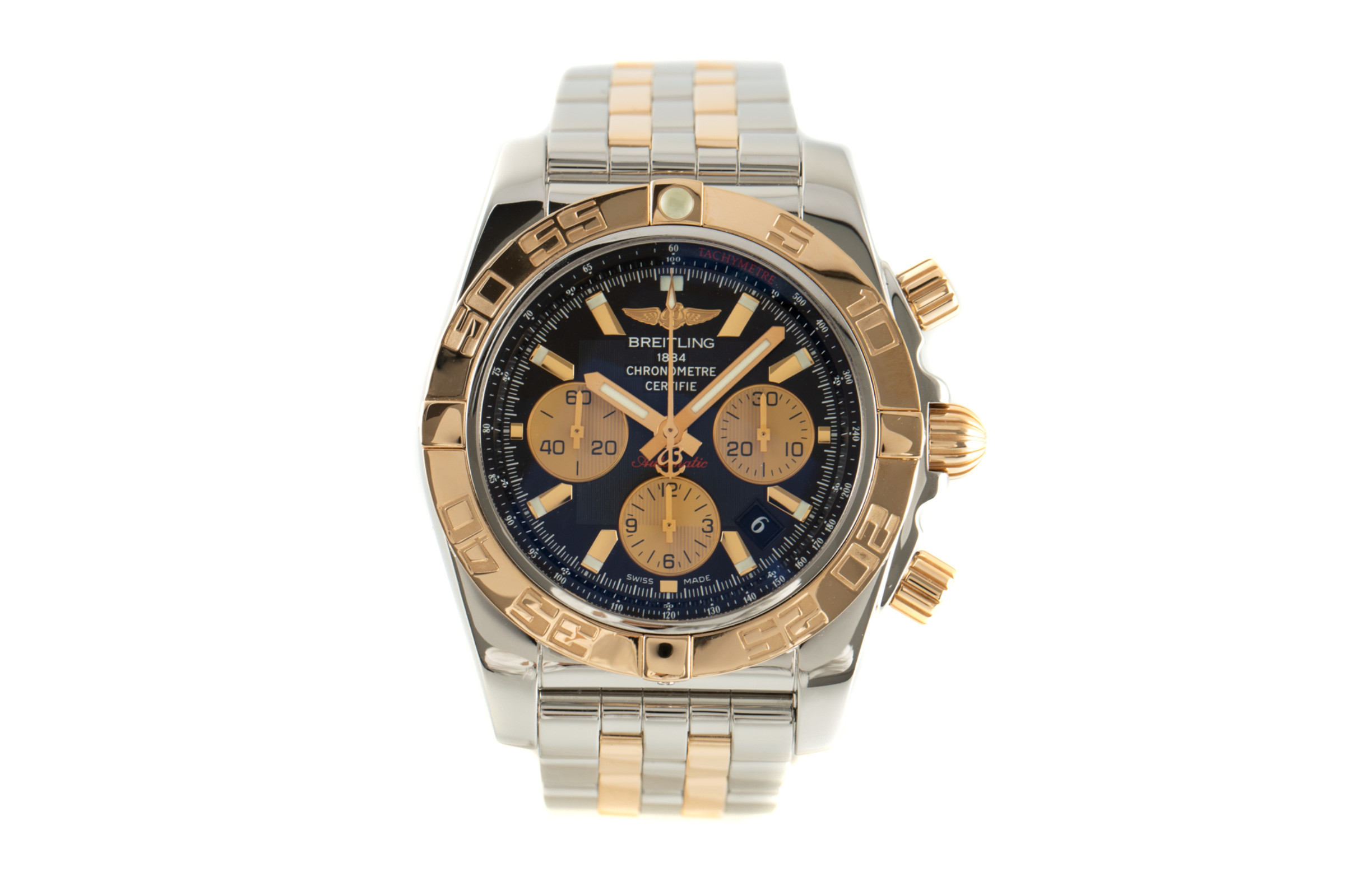 Chronomat clearance 44 gold