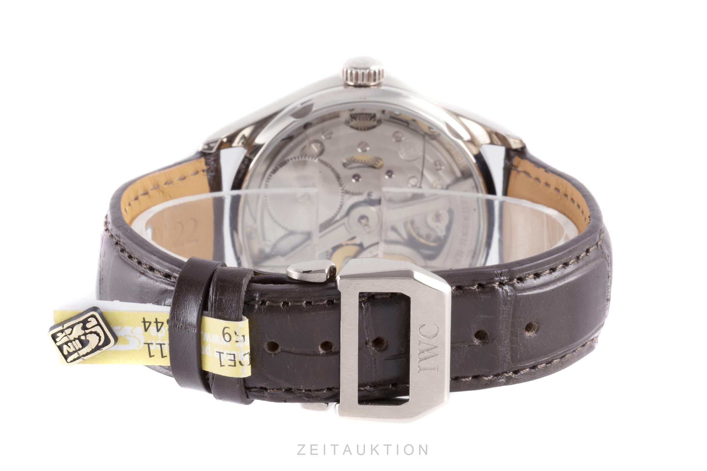 IWC Portugieser or blanc 18 ct automatique Kal. C.51610 Ref.  IW502218  | Zeitauktion