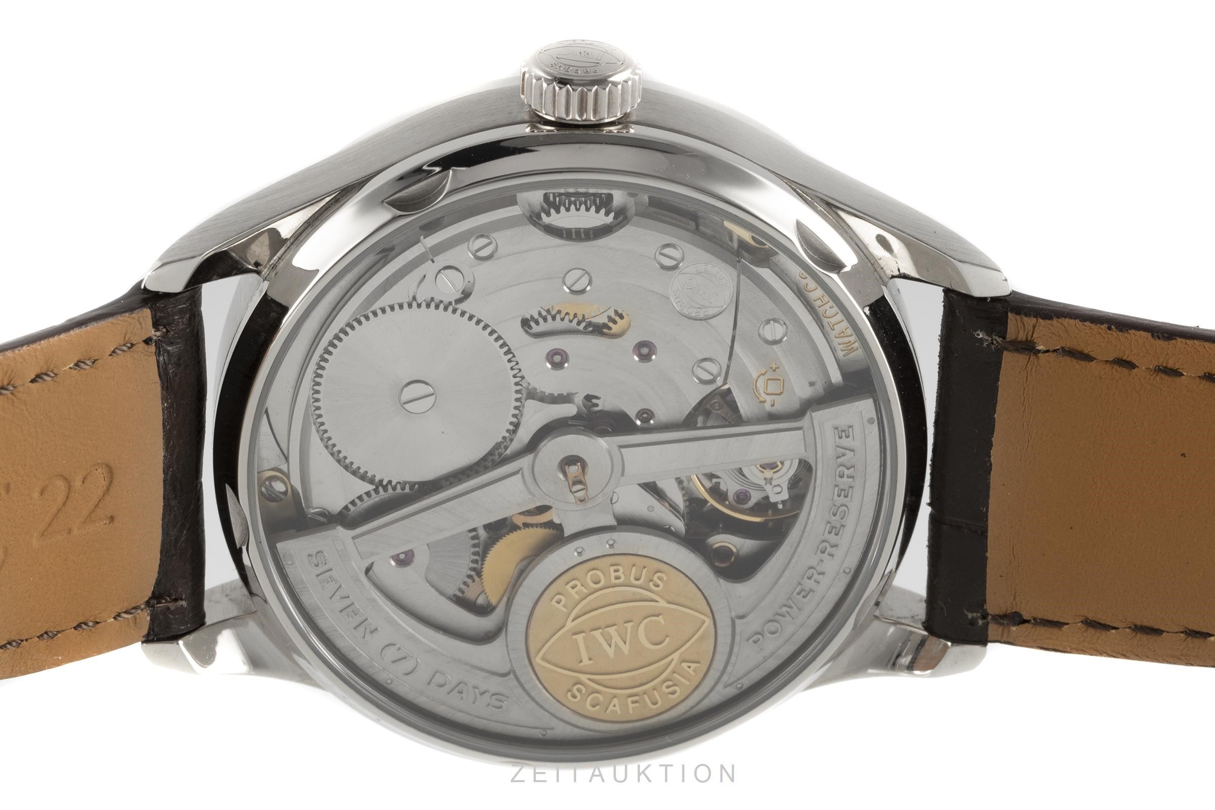 IWC Portugieser oro bianco 18 ct automatismo Kal. C.51610 Ref.  IW502218  | Zeitauktion