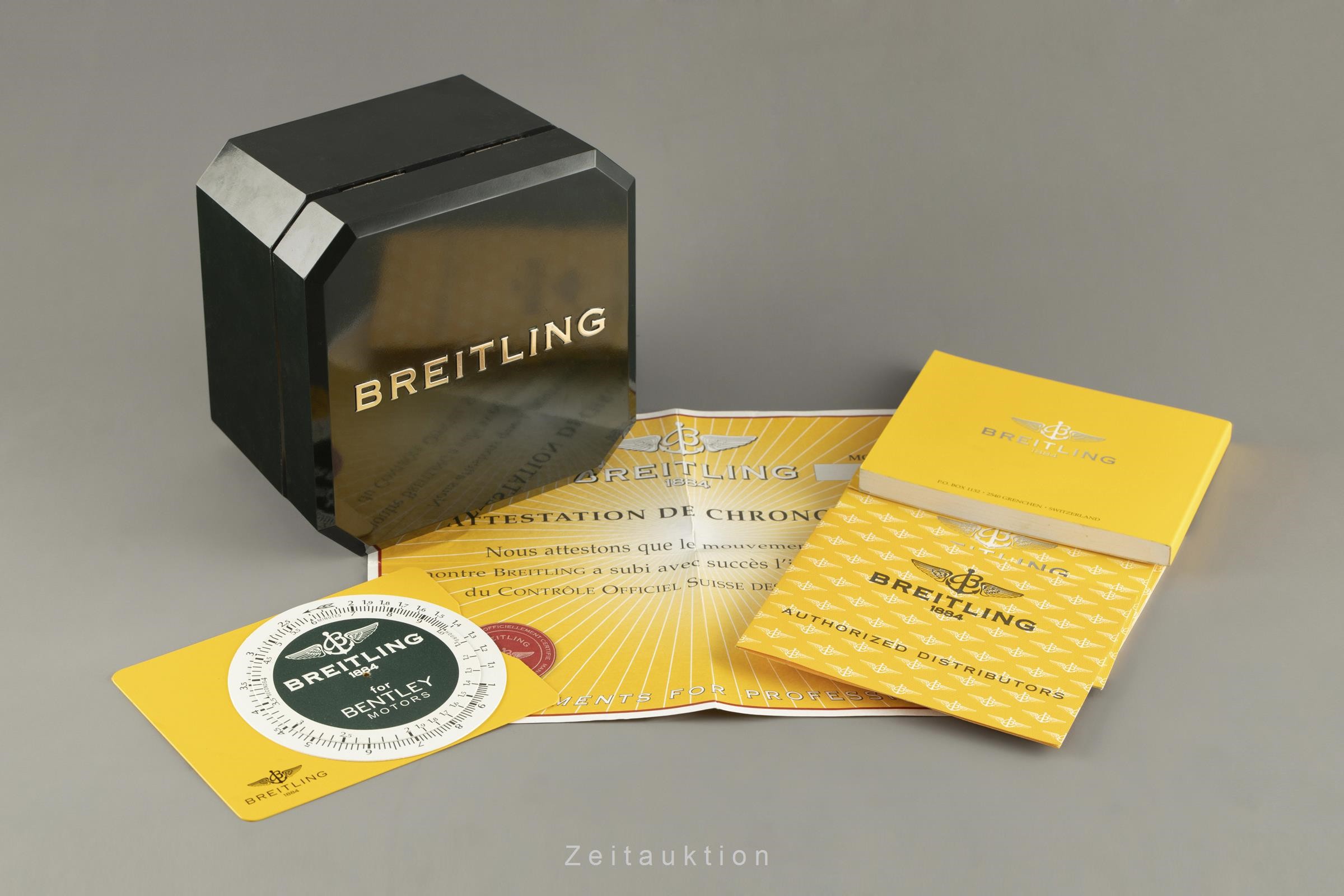 Breitling Bentley cronografo acciaio automatismo Ref. A22362 LIMITED EDITION | Zeitauktion