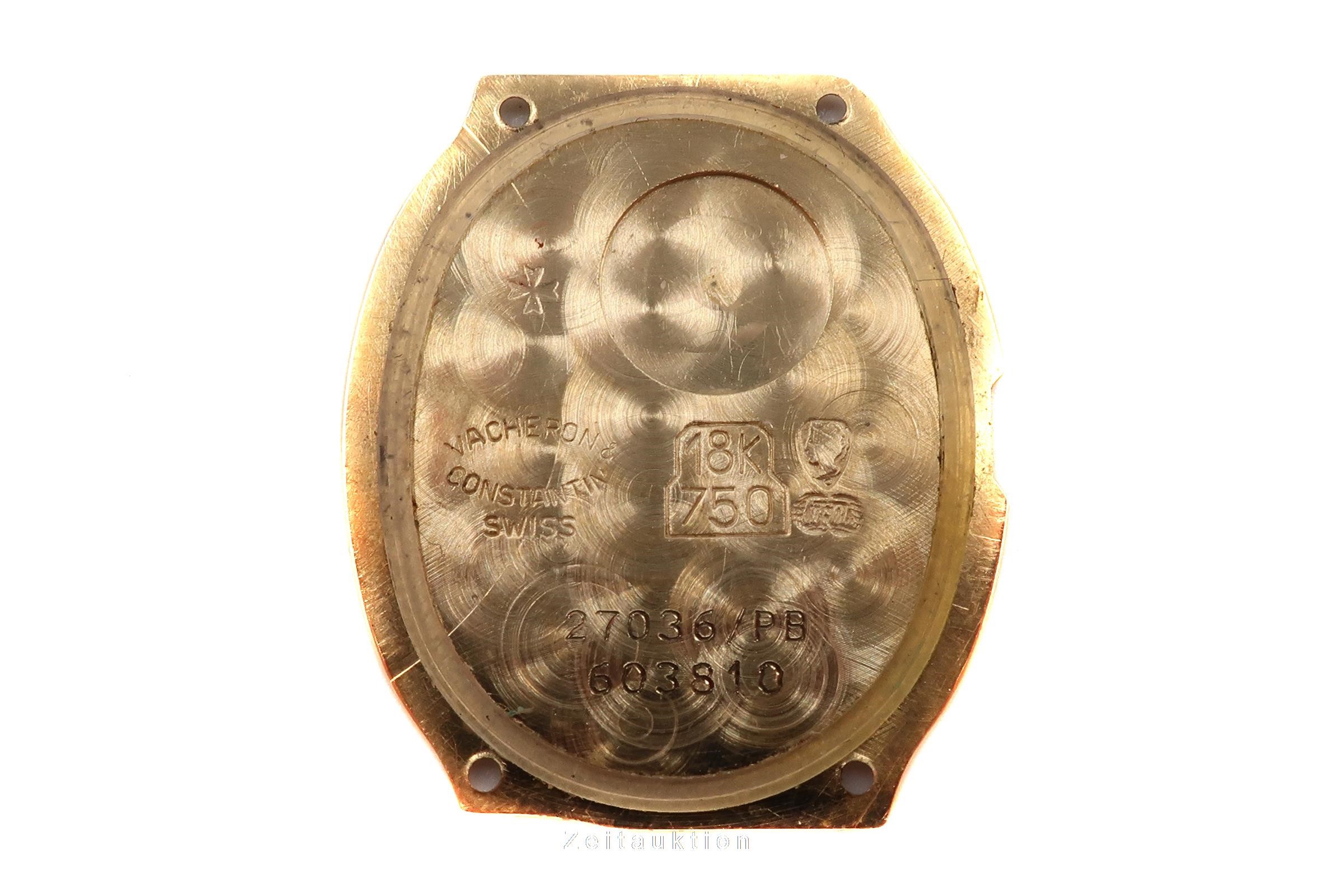 Vacheron & Constantin * oro 18 ct quarzo Kal. 1120 Ref. 27036/PB  | Zeitauktion