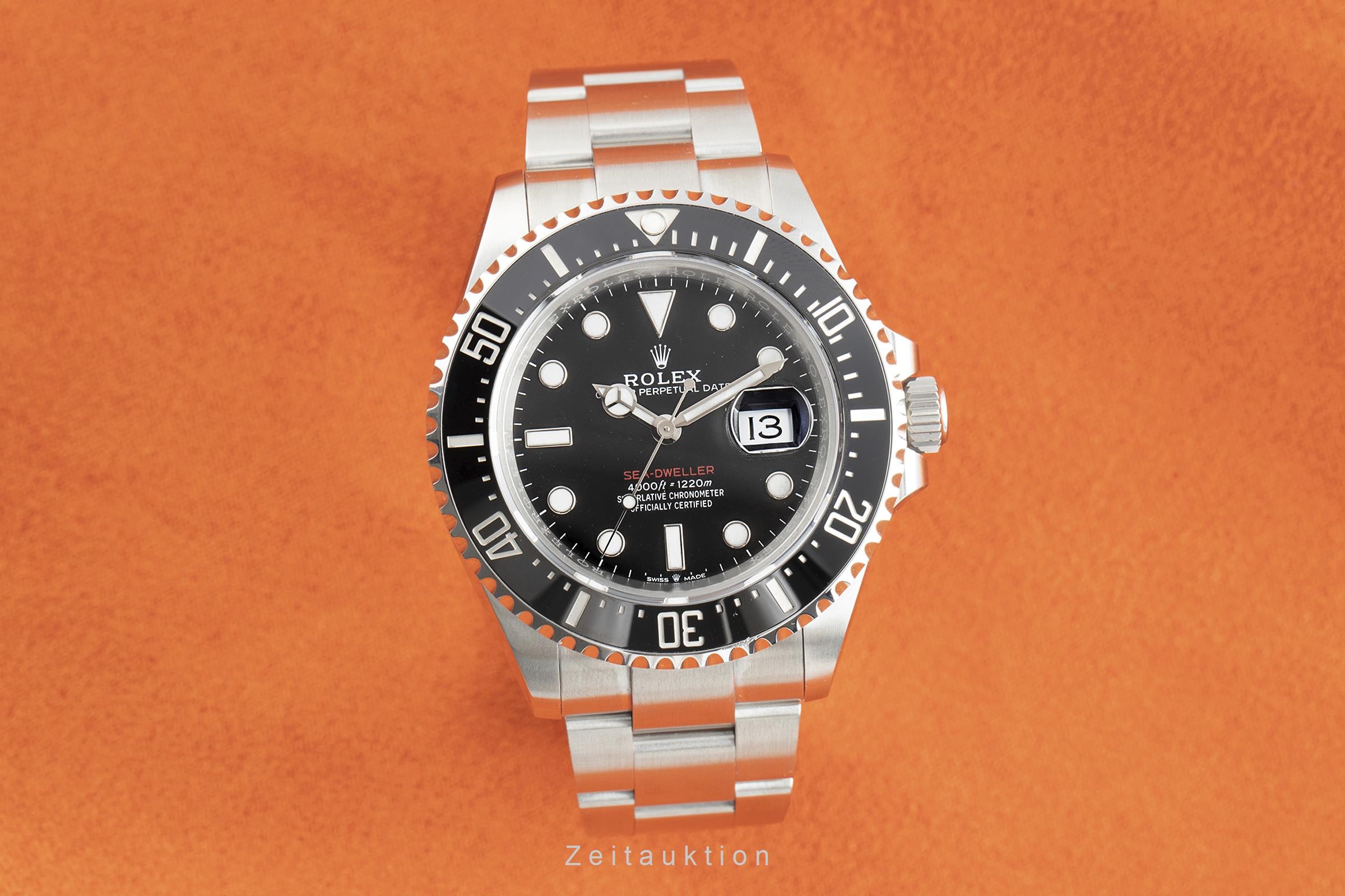 Rolex Sea Dweller steel automatic Kal. 3235 Ref. 126600  | Zeitauktion