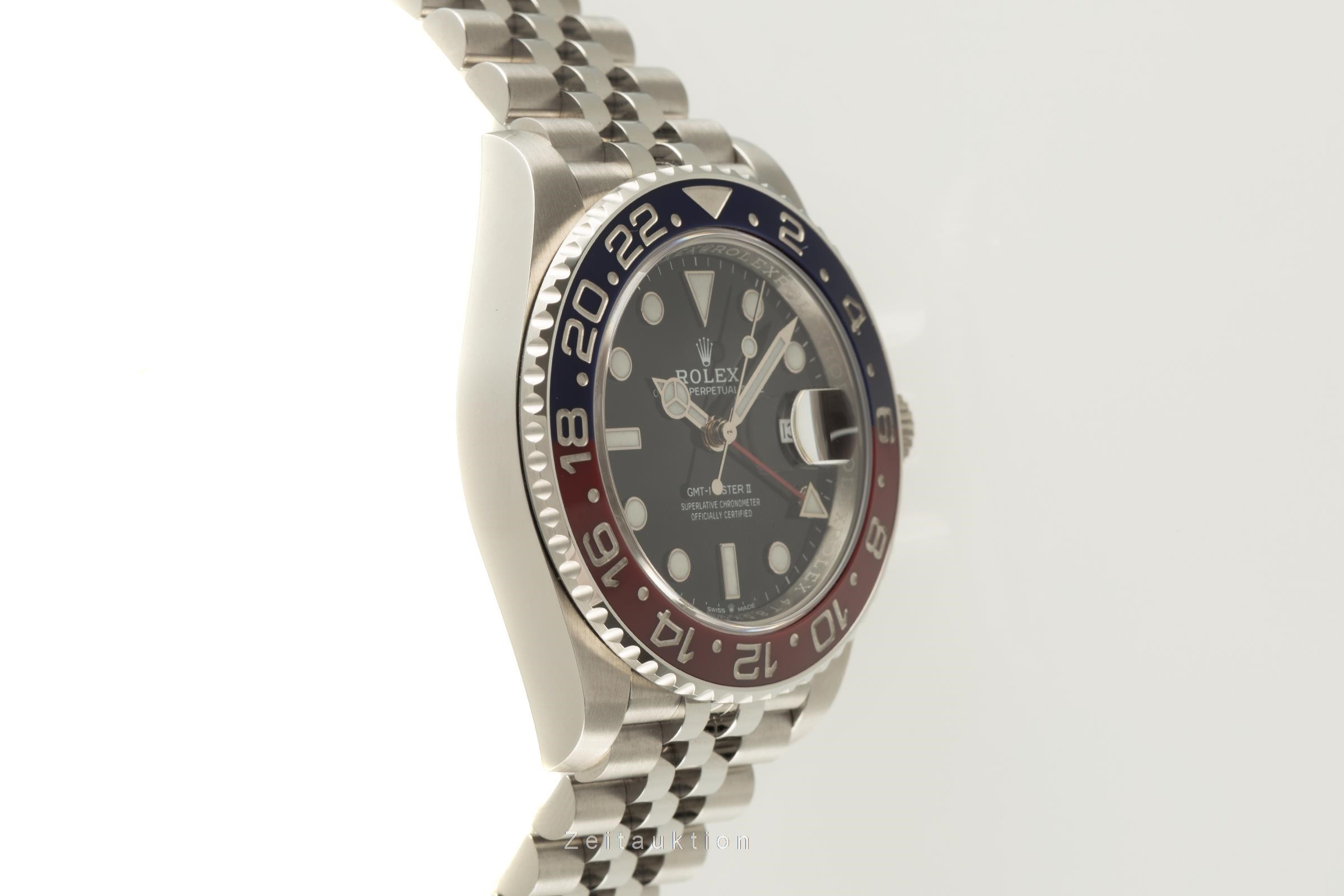 Rolex GMT Master II acero automático Kal. 3285 Ref. 126710BLRO  | Zeitauktion