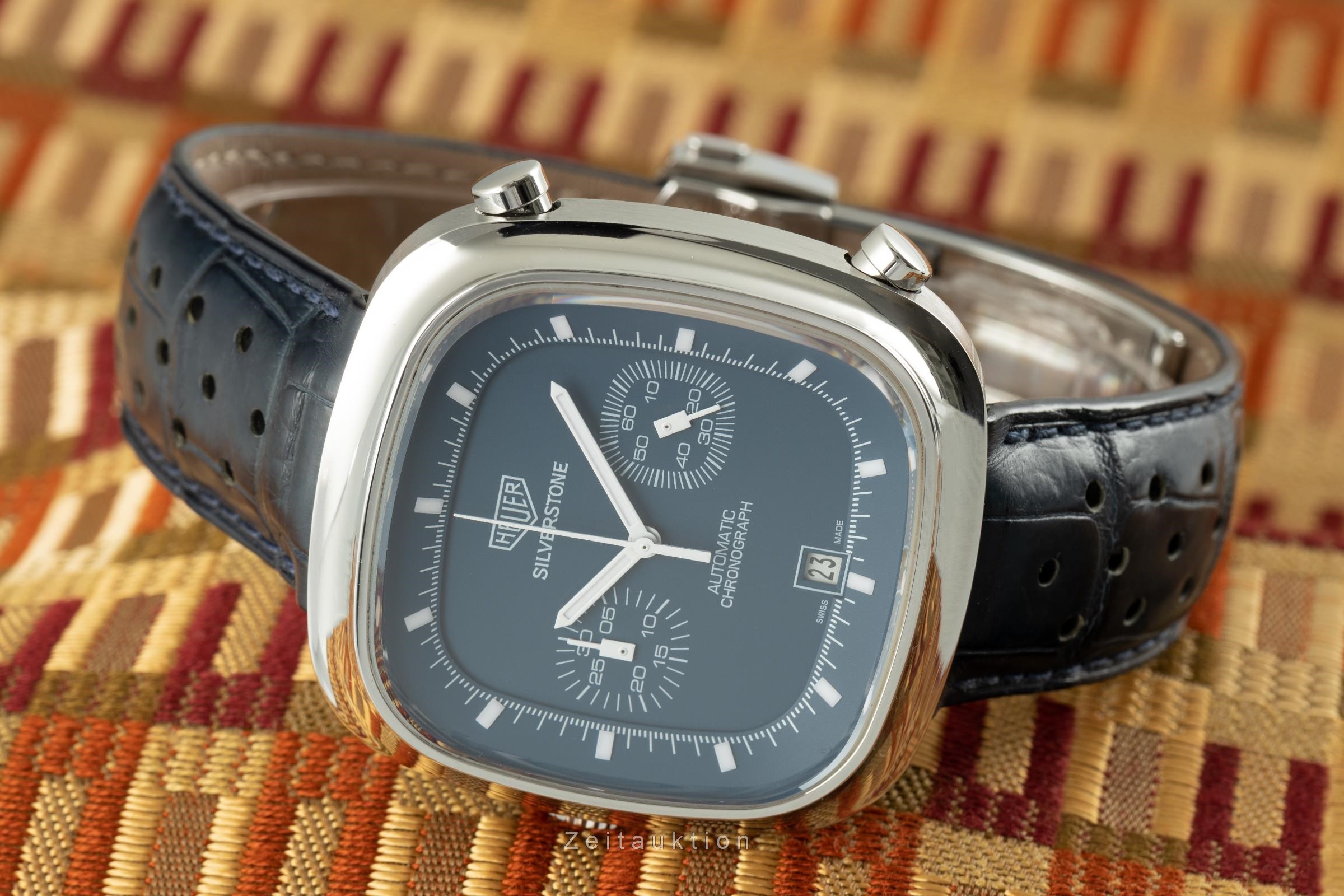 Tag Heuer Silverstone chronograph steel automatic Kal. 11 Ref. CAM2110 LIMITED EDITION | Zeitauktion