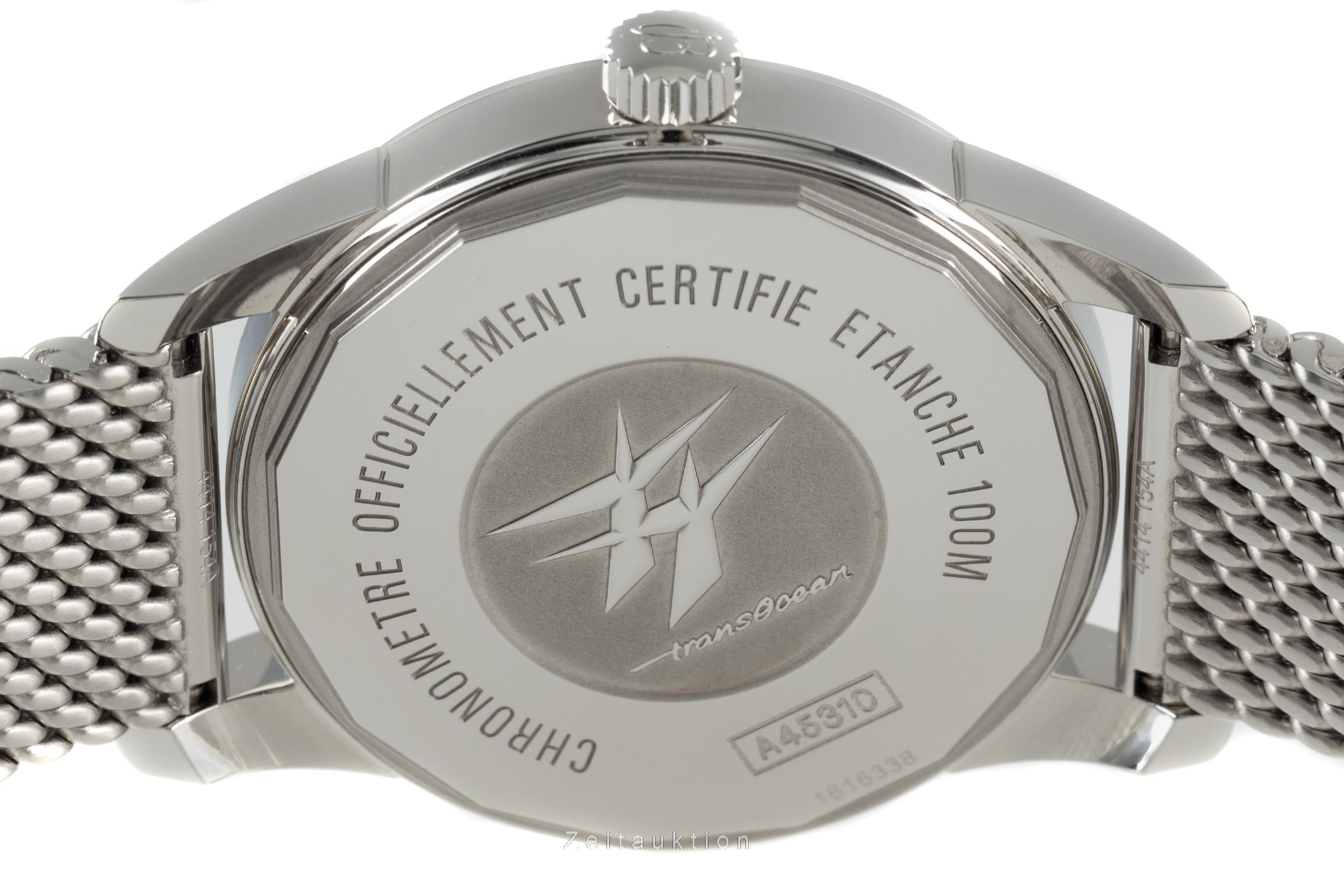 Breitling Transocean acier automatique Kal. B45 Ref. A45310  | Zeitauktion