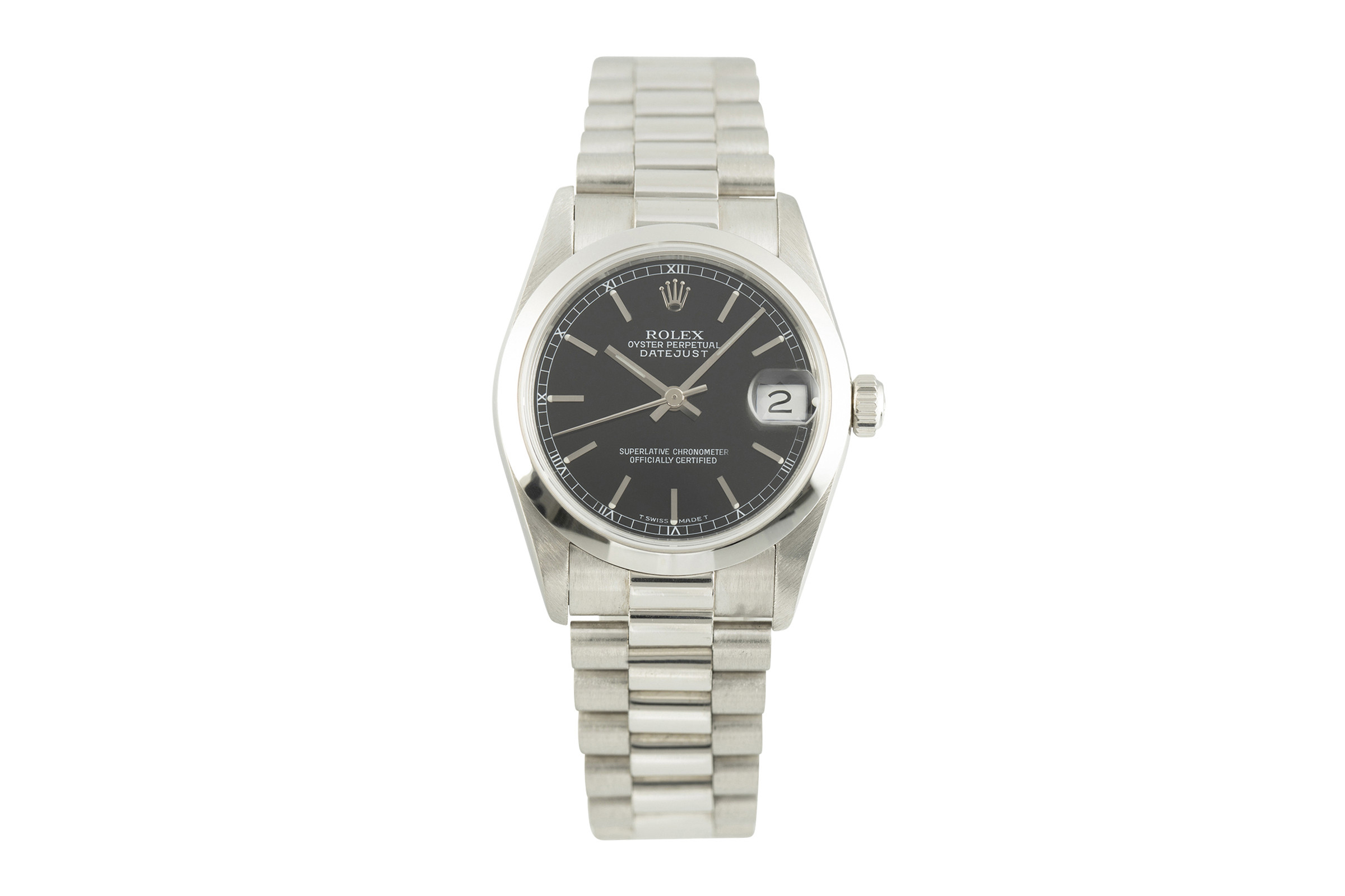 Rolex Datejust Platin Automatik Kal. 2135 Ref. 68246  | Zeitauktion