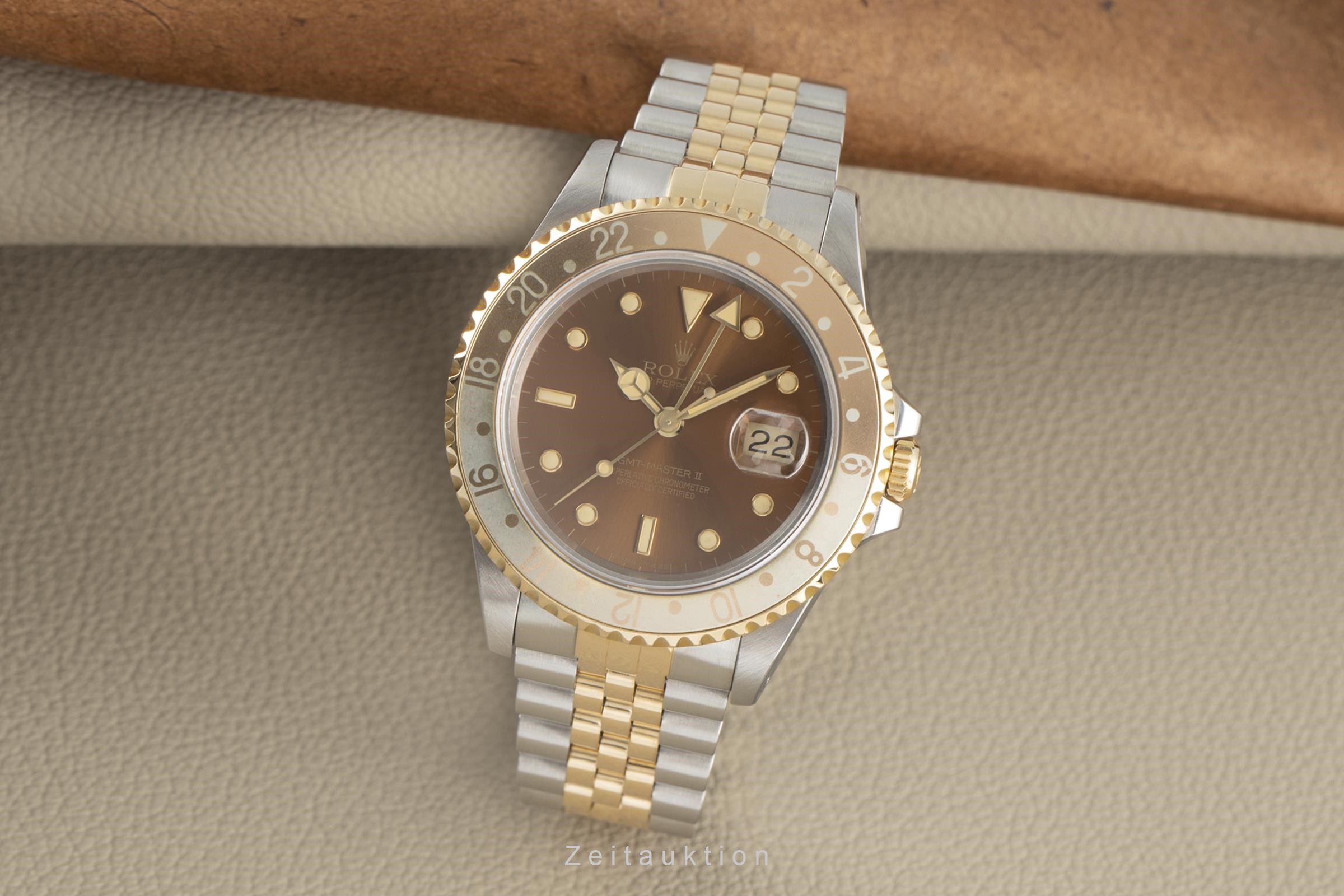 Rolex GMT Master II Stahl / Gold Automatik Kal. 3185 Ref. 16713  | Zeitauktion