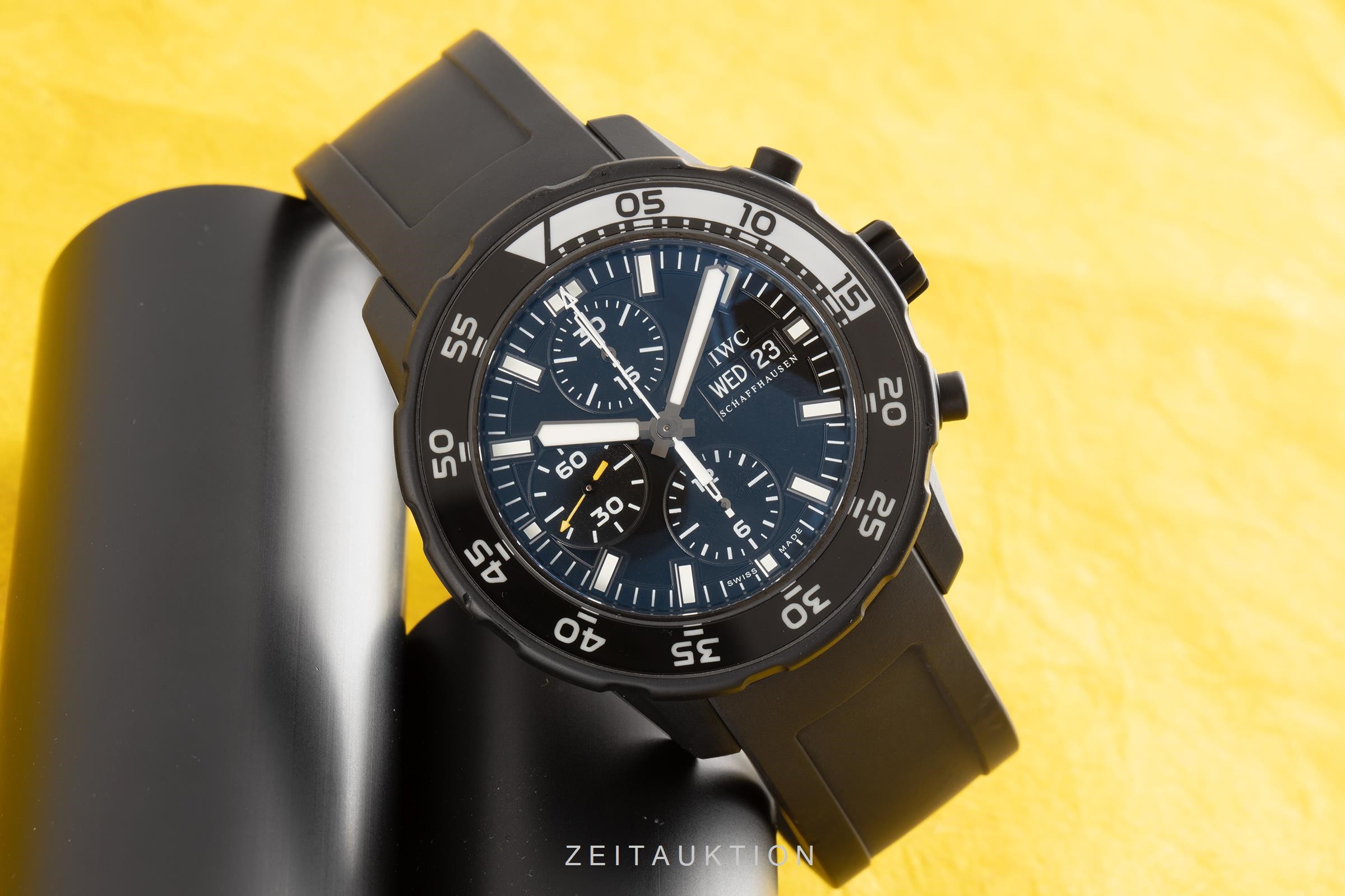 iwc aquatimer yellow