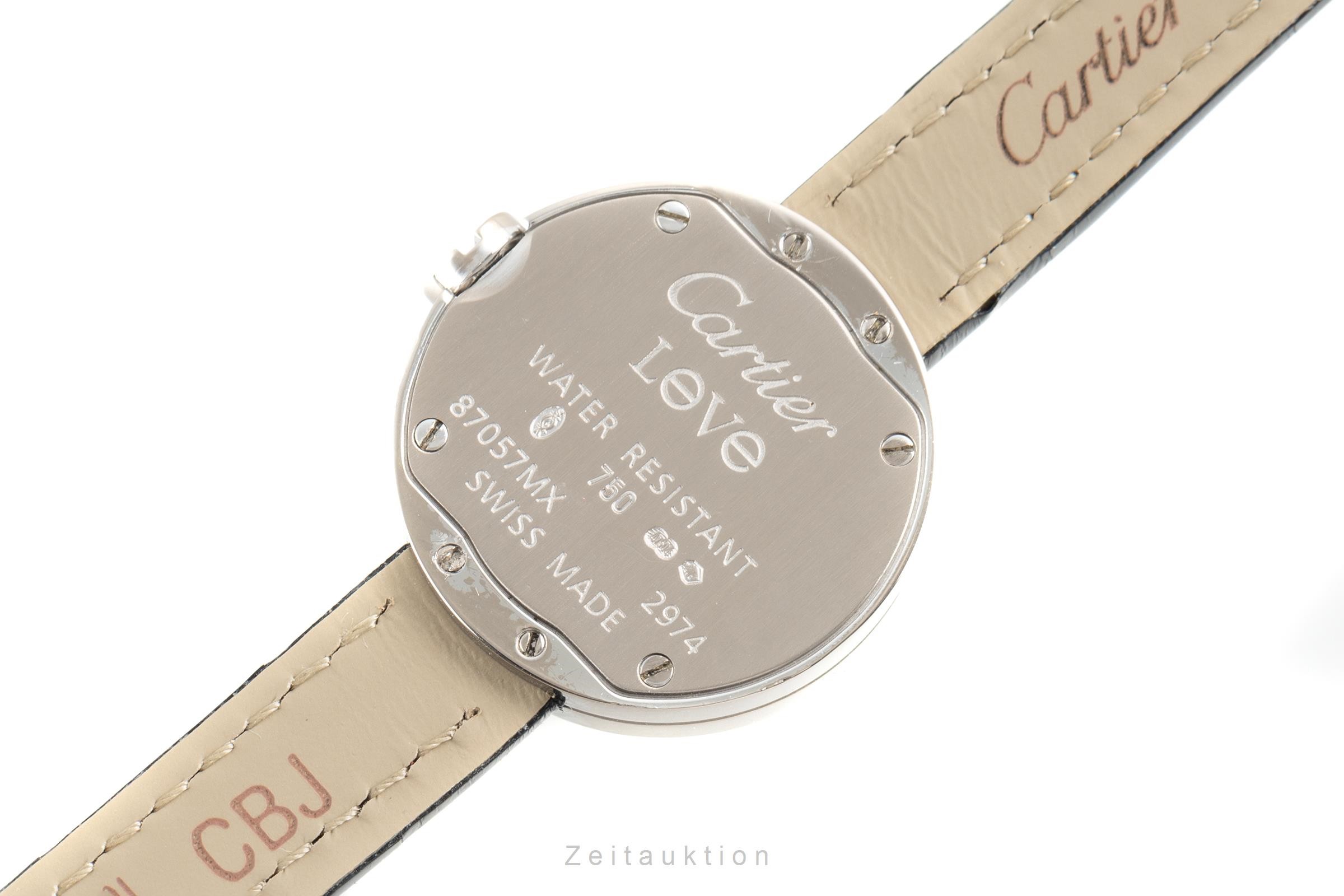 cartier love watch rose gold