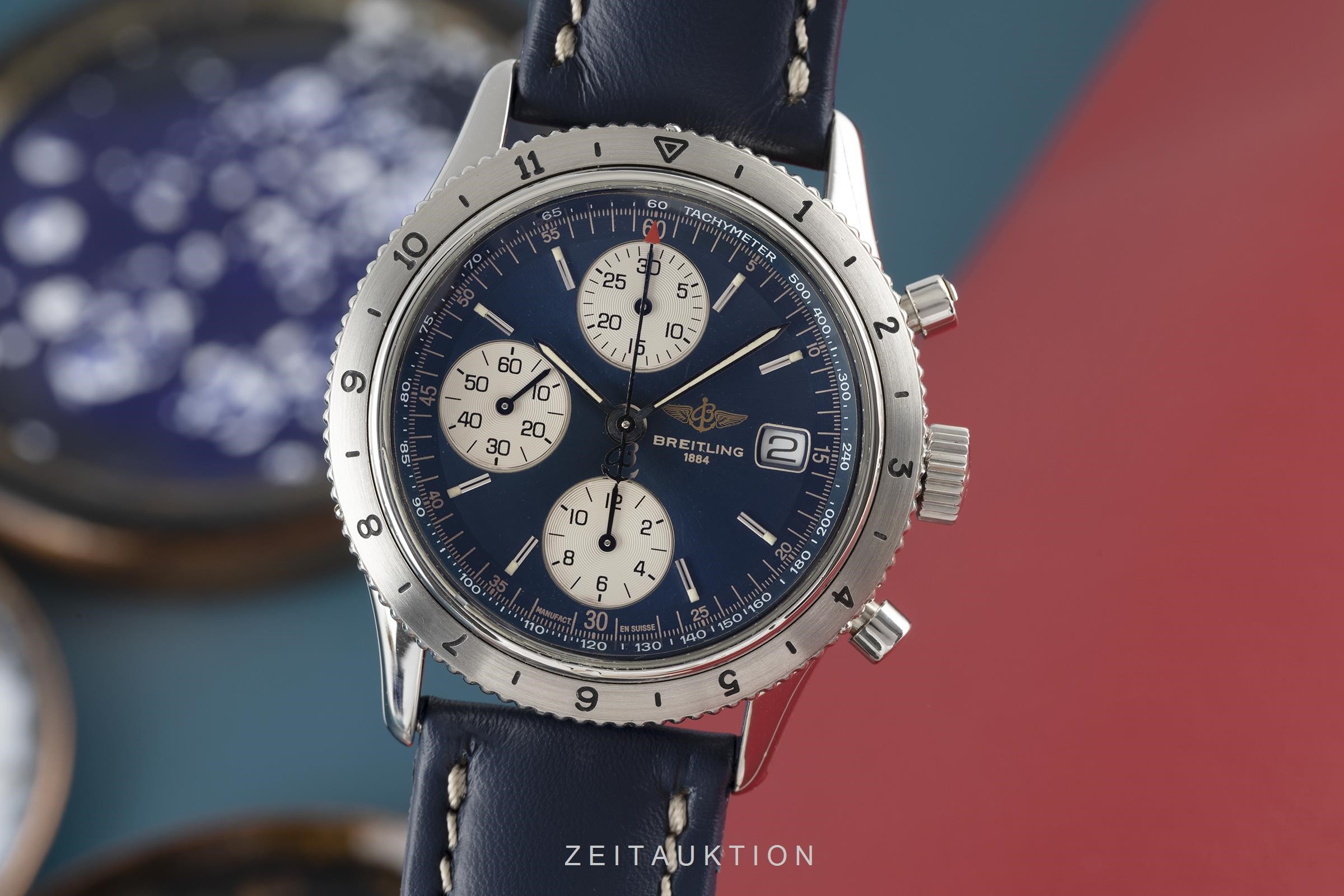 Breitling Navitimer chronographe acier automatique Kal. B13 Ref. A13023.1  | Zeitauktion