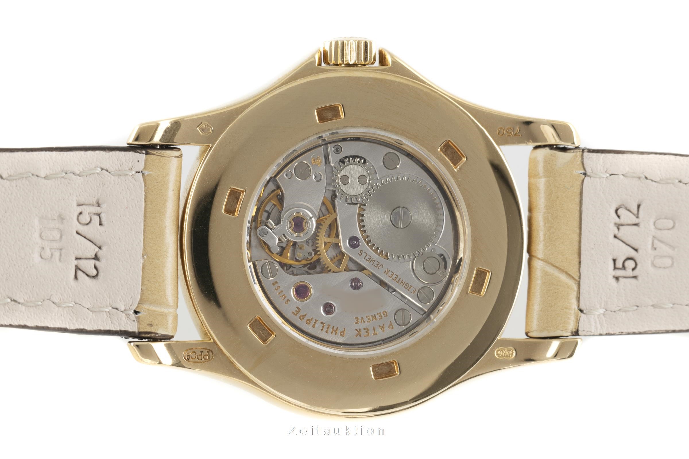 Patek Philippe Calatrava 18 ct gold manual winding Kal. 16-250/107 Ref. 4905  | Zeitauktion