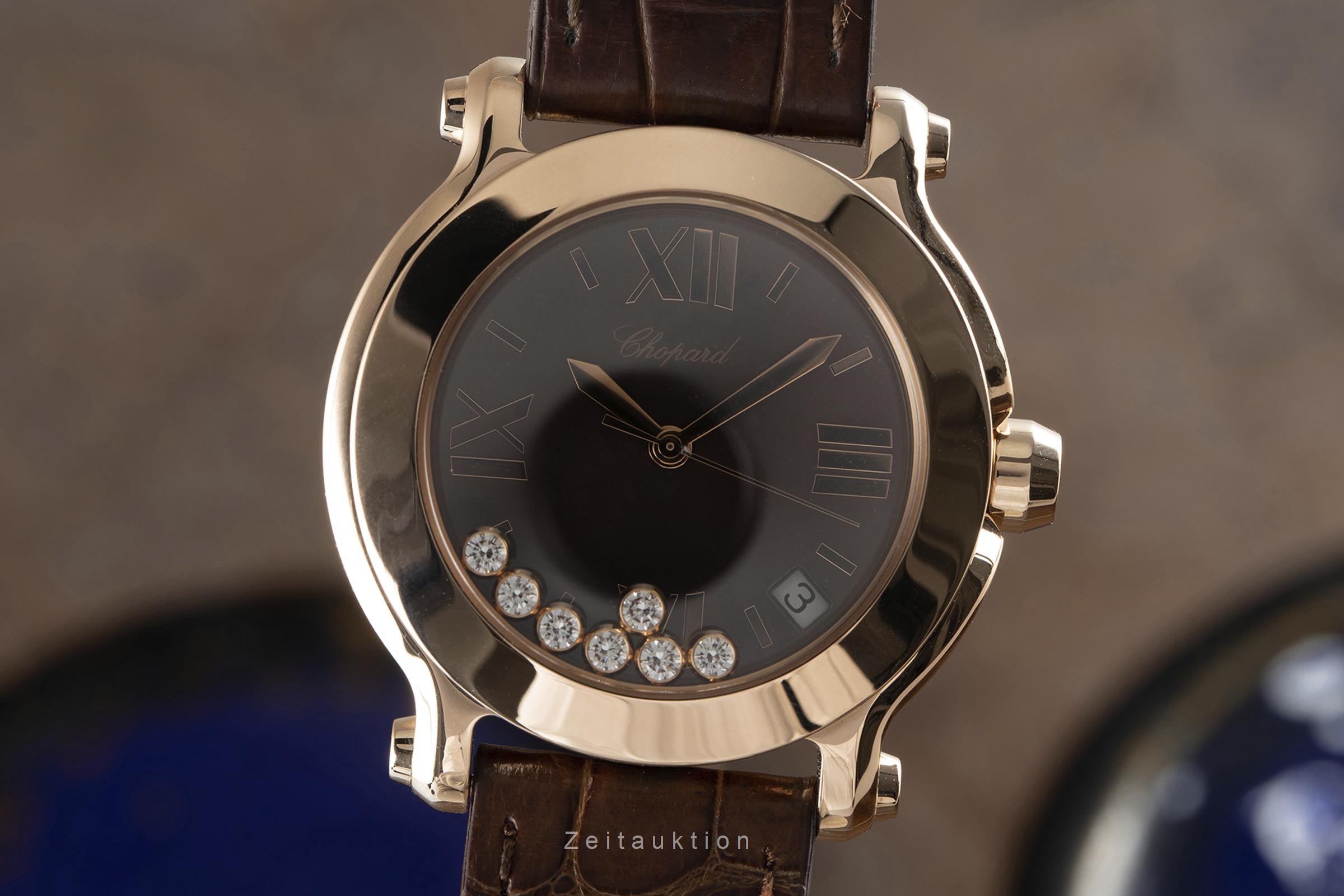 Chopard Happy Sport oro rosso 18 ct quarzo Ref. 4183  | Zeitauktion