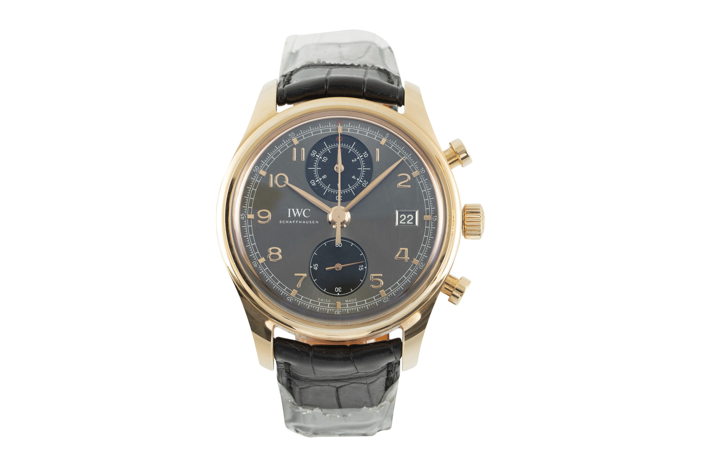 iwc portugieser chronograph rose gold