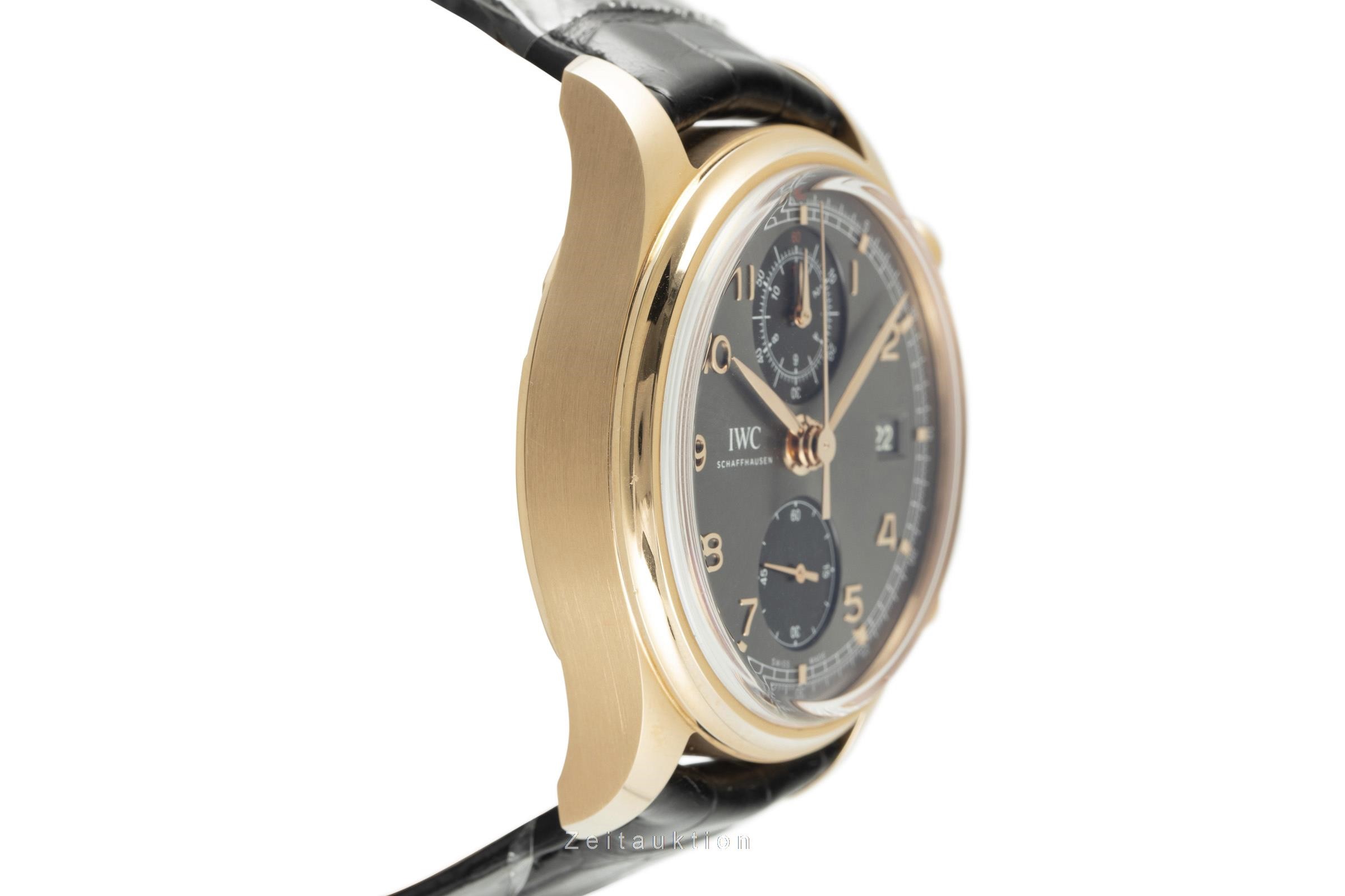 IWC Portugieser Chronograph 18k Rotgold Automatik Kal. C.89361 Ref. IW390405  | Zeitauktion