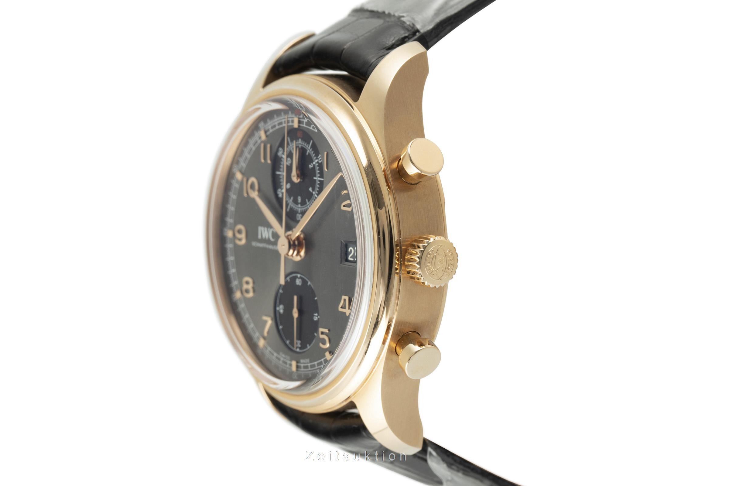 IWC Portugieser Chronograph 18k Rotgold Automatik Kal. C.89361 Ref. IW390405  | Zeitauktion