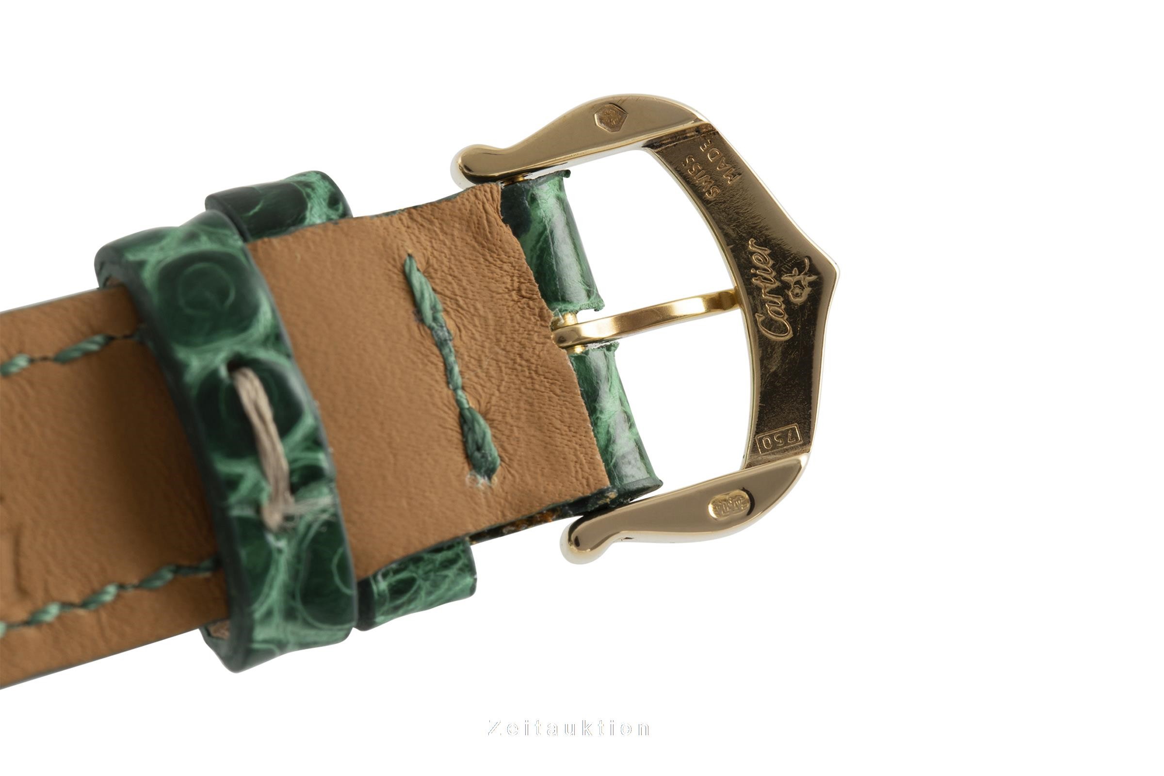 Cartier Tank oro de 18 quilates cuarzo Kal. 057 Ref. W1529856  | Zeitauktion