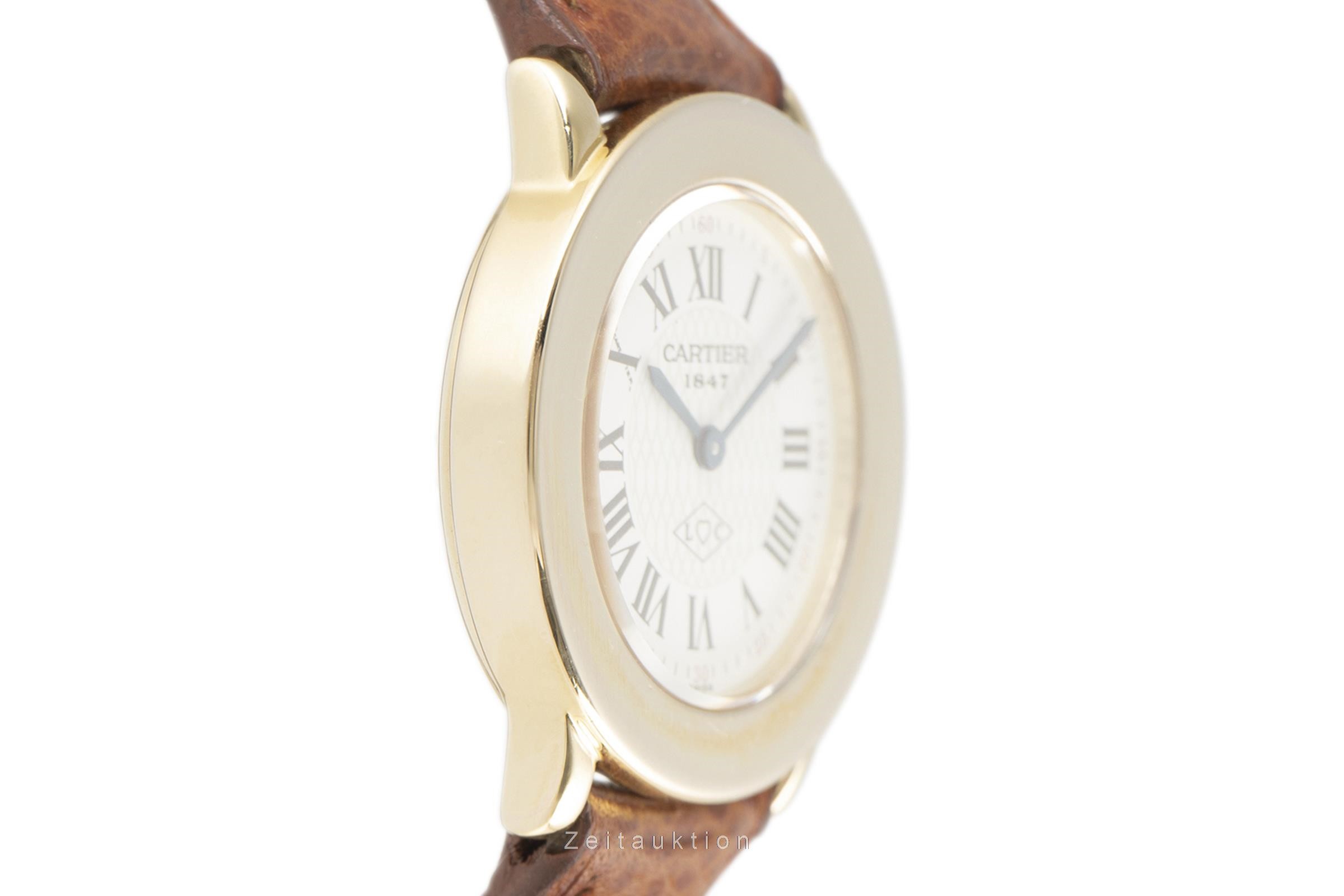 Cartier Vermeil silver-gilt quartz Kal. 157.06 Ref. 1801  | Zeitauktion