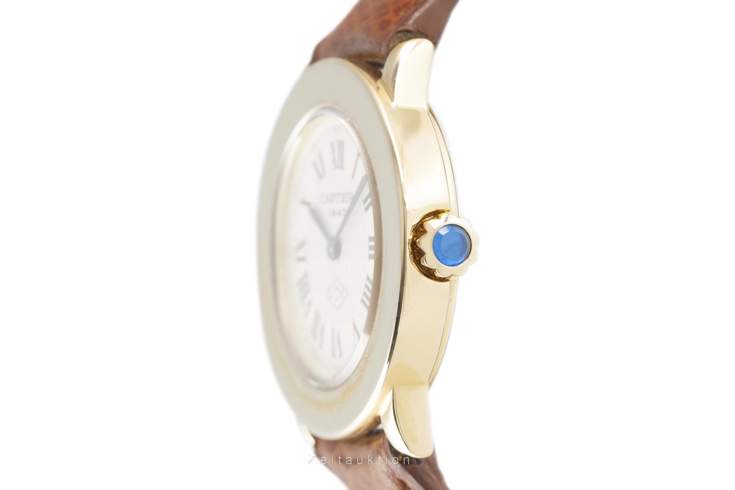 Cartier Vermeil silver-gilt quartz Kal. 157.06 Ref. 1801  | Zeitauktion