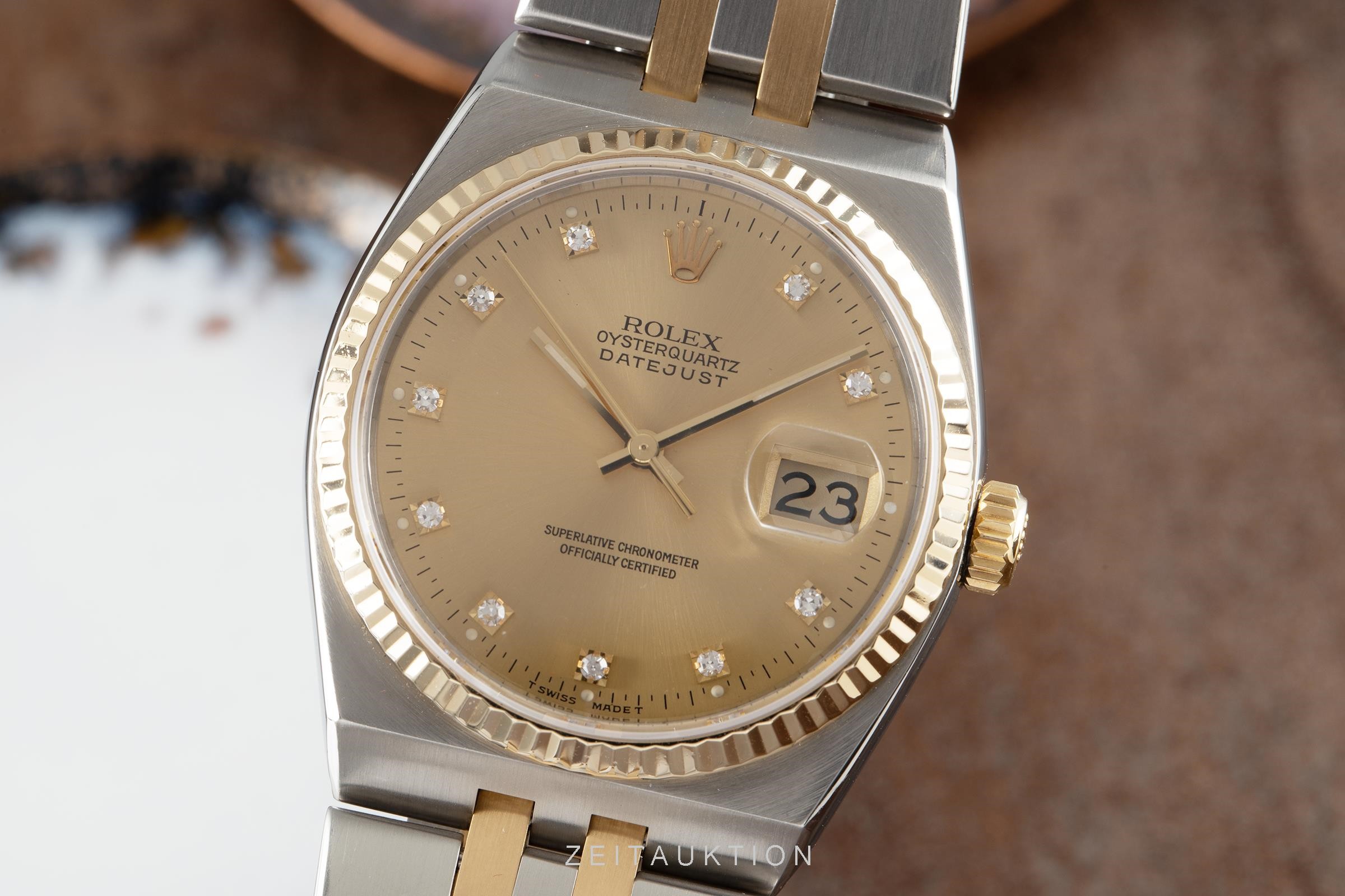 Rolex Oysterquarz steel / gold quartz Kal. 5035 Ref. 17013  | Zeitauktion