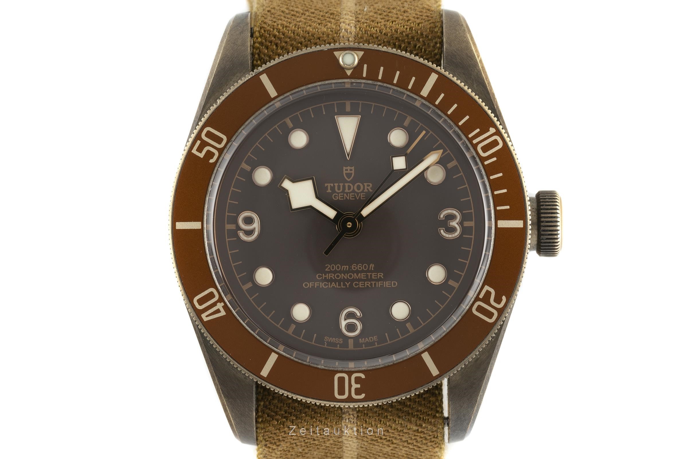 Tudor Heritage Black Bay Bronze Automatic Kal. Mt5601 Ref. 79250b 