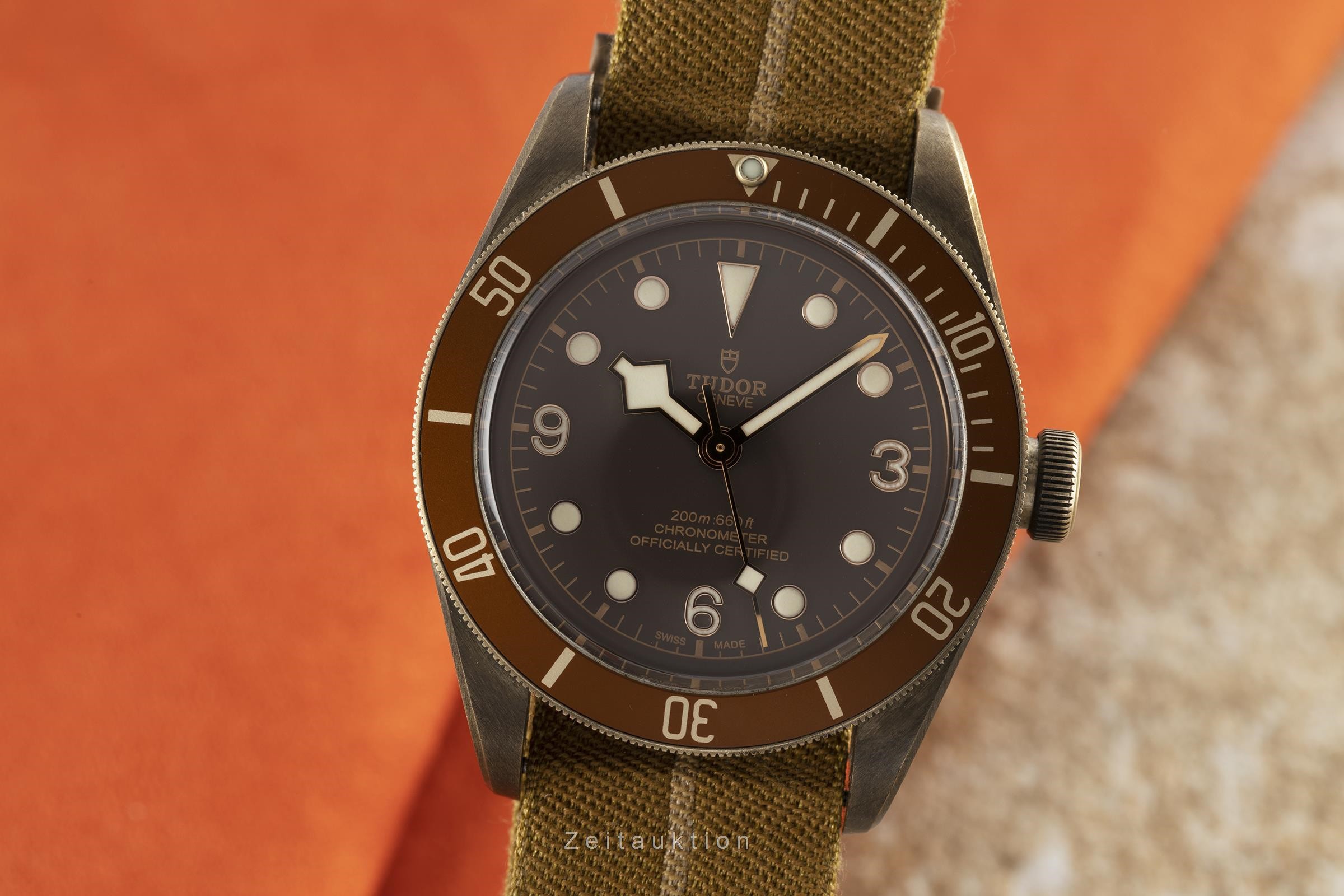 Tudor Heritage Black Bay Bronze Automatik Kal. MT5601 Ref. 79250B  | Zeitauktion