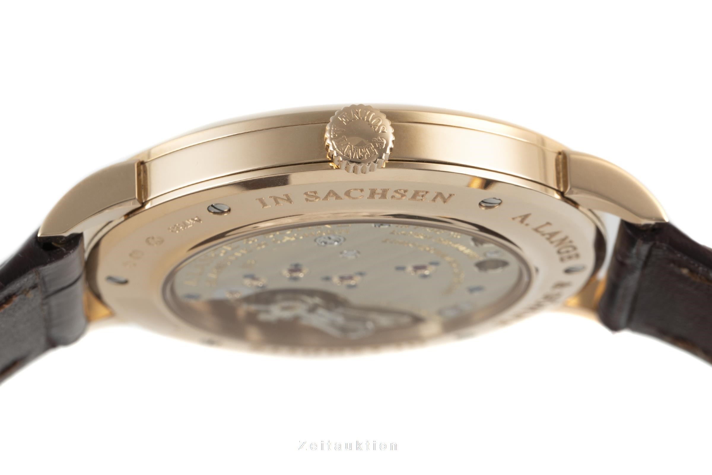 A. Lange & Söhne Saxonia 18 ct red gold manual winding Kal. L 941.1 Ref. 216.032  | Zeitauktion