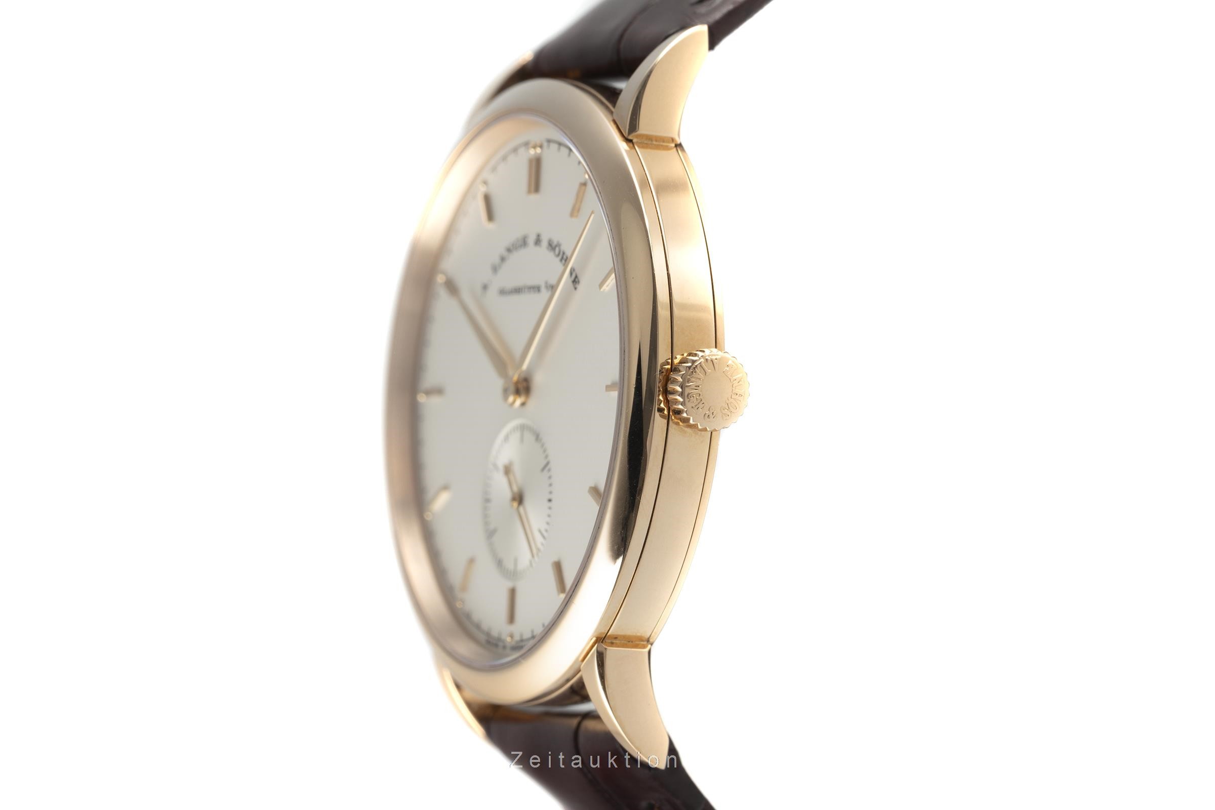 A. Lange & Söhne Saxonia 18k Rotgold Handaufzug Kal. L 941.1 Ref. 216.032  | Zeitauktion