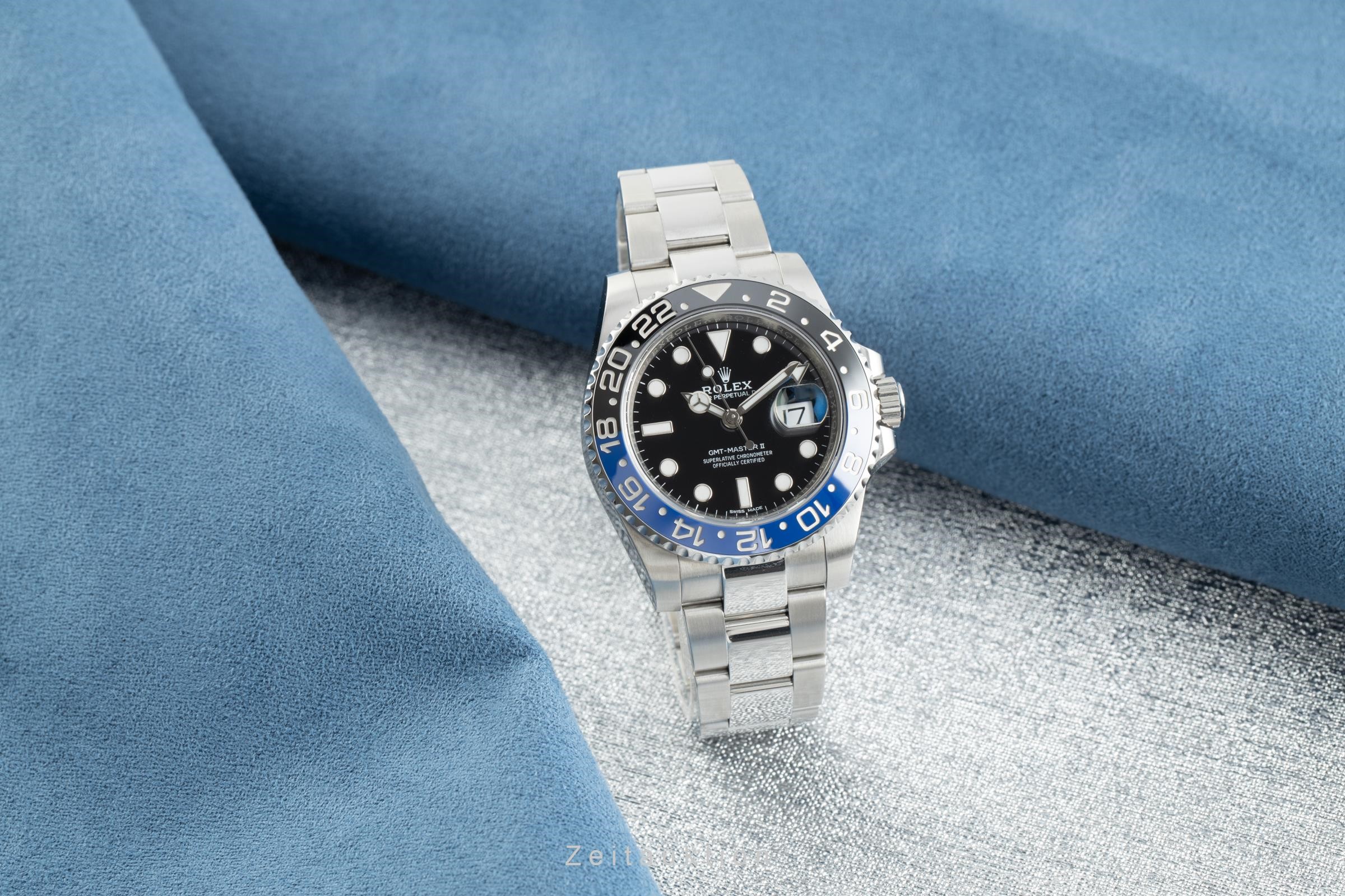 Rolex GMT Master II acero automático Kal. 3186 Ref. 116710BLRN  | Zeitauktion