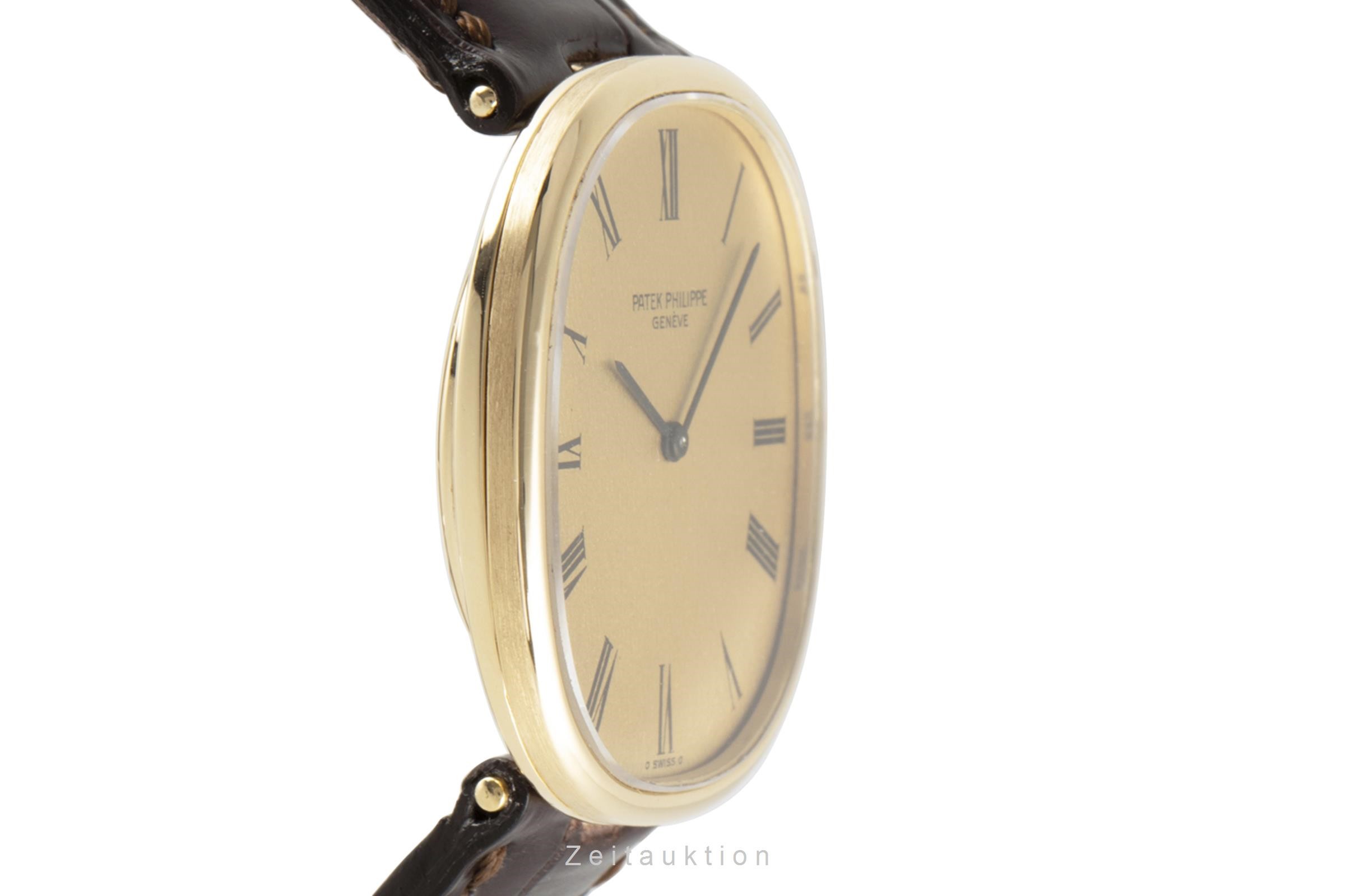 Patek Philippe Ellipse 18 ct gold manual winding Kal. 215 Ref. 3748  | Zeitauktion