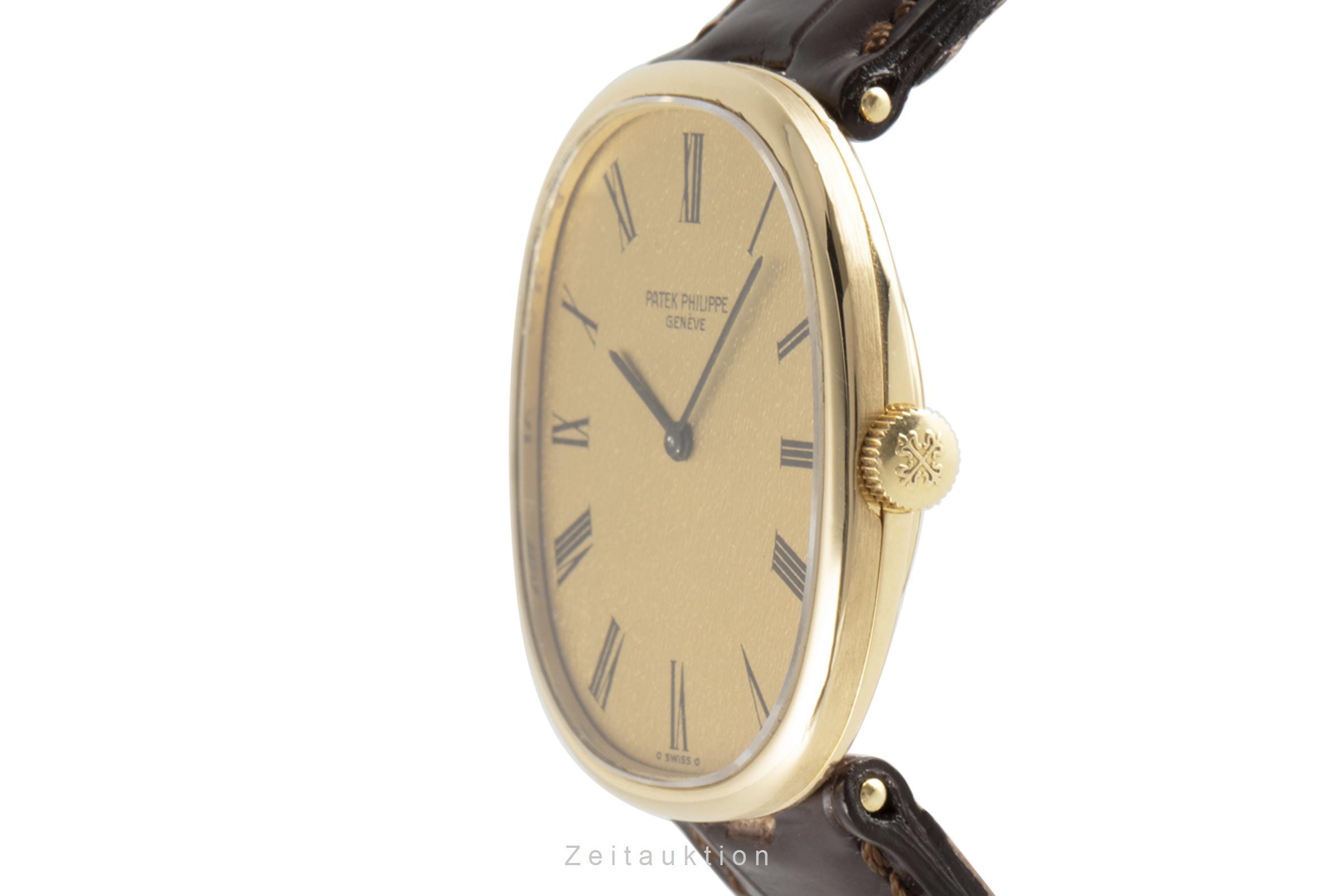 Patek Philippe Ellipse 18 ct gold manual winding Kal. 215 Ref. 3748  | Zeitauktion