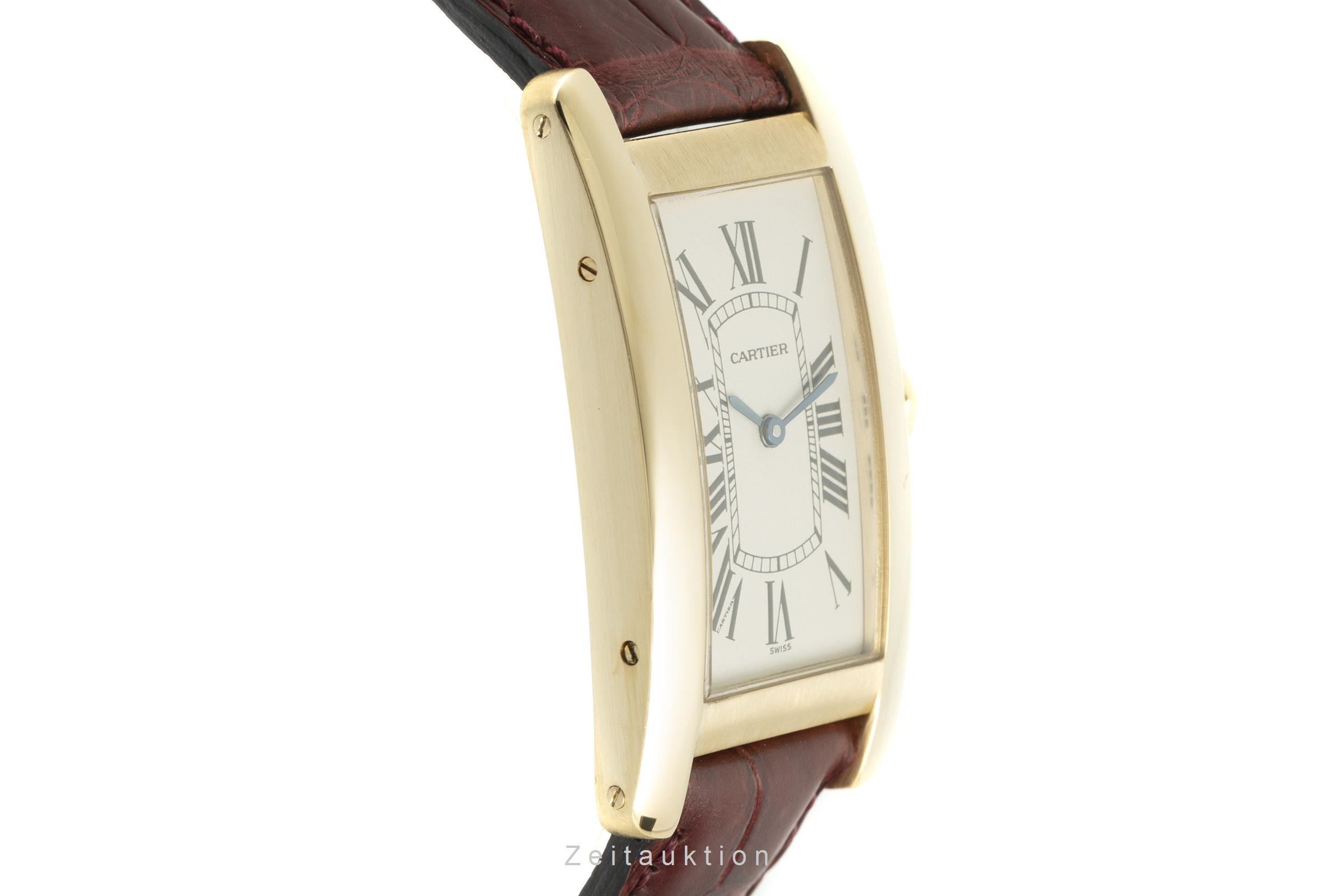 Cartier Tank Américaine oro 18 ct quarzo Kal. 690 Ref. 1720  | Zeitauktion