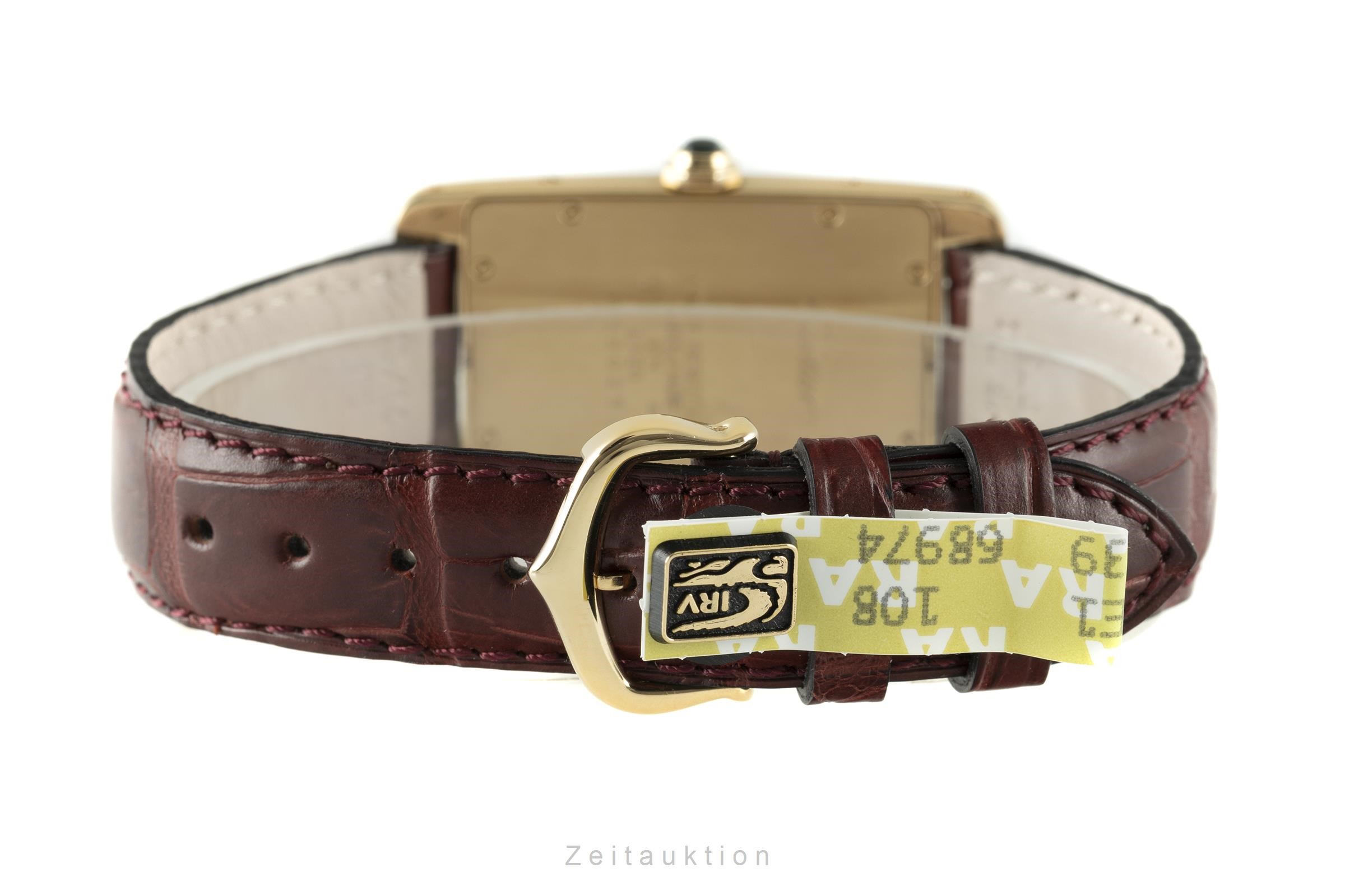Cartier Tank Américaine oro 18 ct quarzo Kal. 690 Ref. 1720  | Zeitauktion
