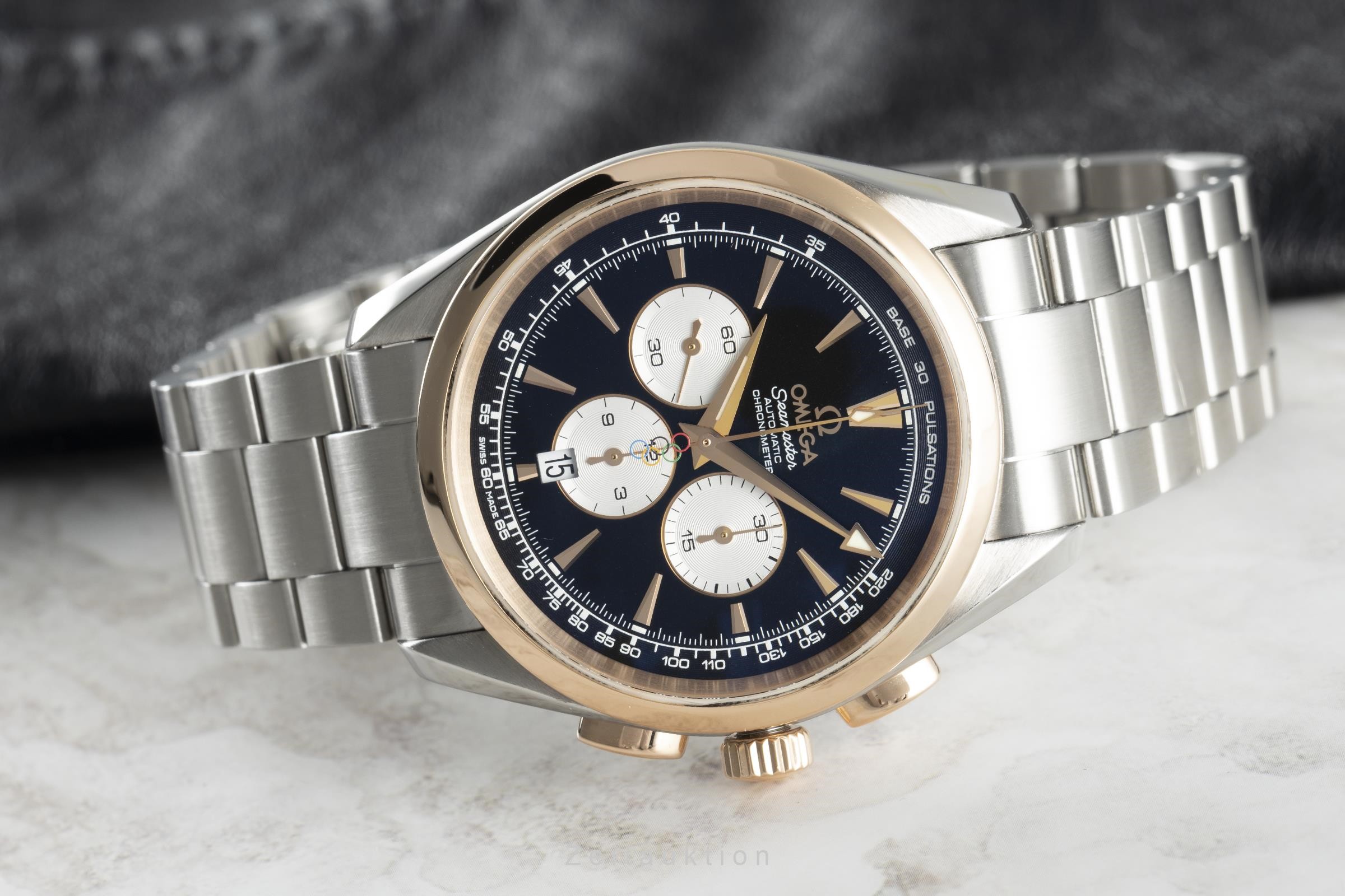 Omega Seamaster chronograph steel / gold automatic Kal. 3301 Ref. 221.20.42.40.01.001, 178.1112 LIMITED EDITION | Zeitauktion