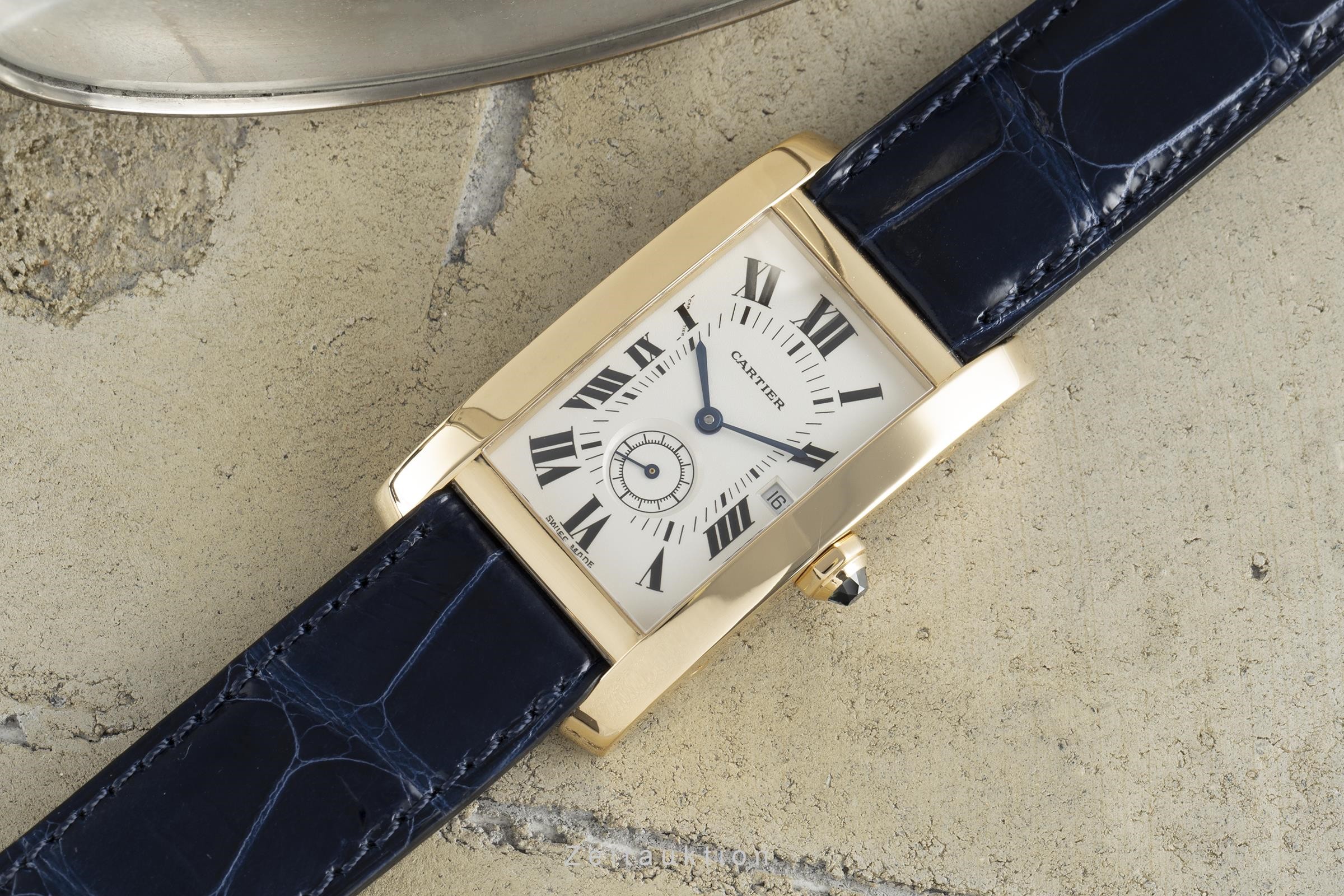 Cartier Tank Américaine oro de 18 quilates cuarzo Kal. 012 Ref. 1716  | Zeitauktion