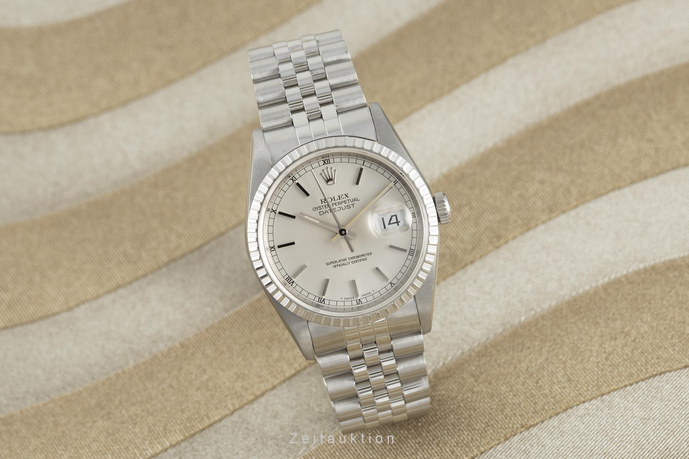 Rolex Datejust acciaio automatismo Kal. 3135 Ref. 16220  | Zeitauktion